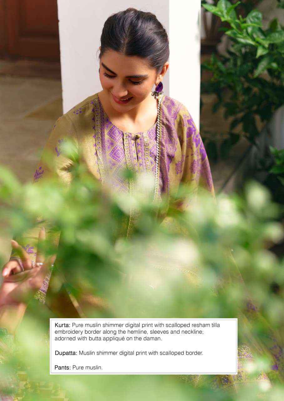 Kimora Verandah Muslin Dress Material 4 pcs Catalogue