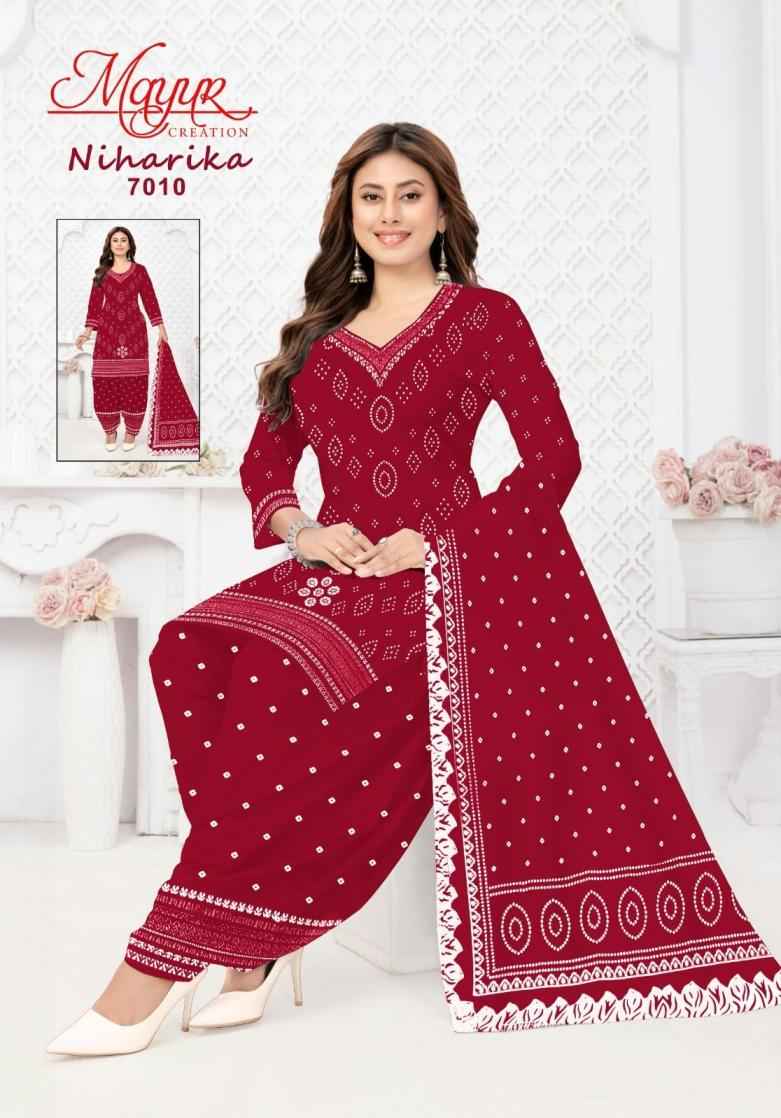 Mayur Creation Niharika Vol 7 Cotton Dress Material 10 pcs Catalogue