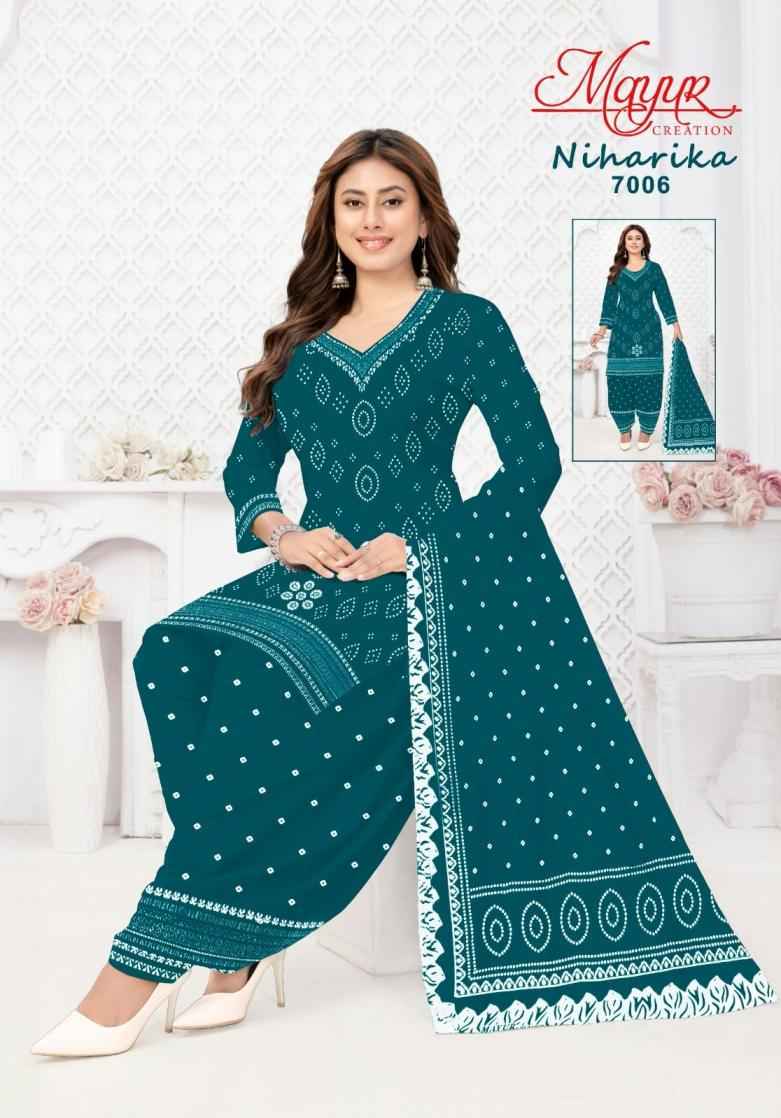 Mayur Creation Niharika Vol 7 Cotton Dress Material 10 pcs Catalogue