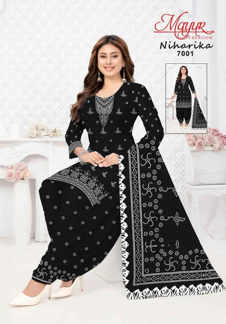 Mayur Creation Niharika Vol 7 Cotton Dress Material 10 pcs Catalogue