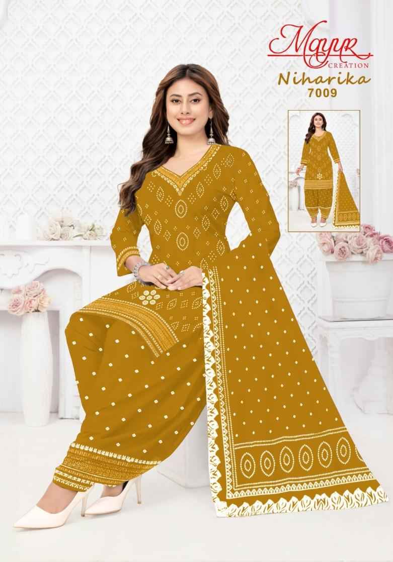 Mayur Creation Niharika Vol 7 Cotton Dress Material 10 pcs Catalogue