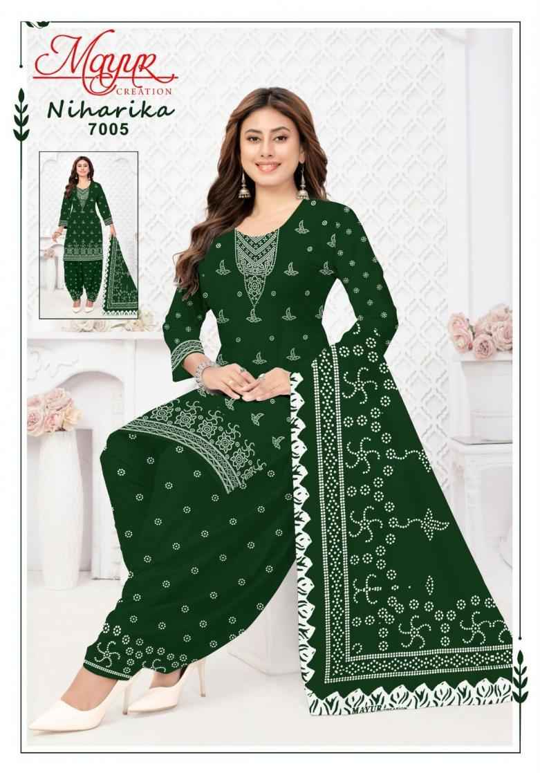 Mayur Creation Niharika Vol 7 Cotton Dress Material 10 pcs Catalogue