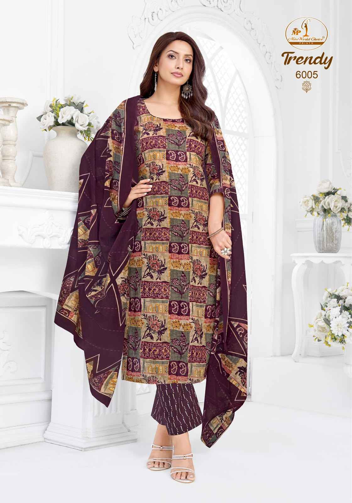Miss World Choice Trendy Vol 6 Readymade Cotton Dress 10 pcs Catalogue