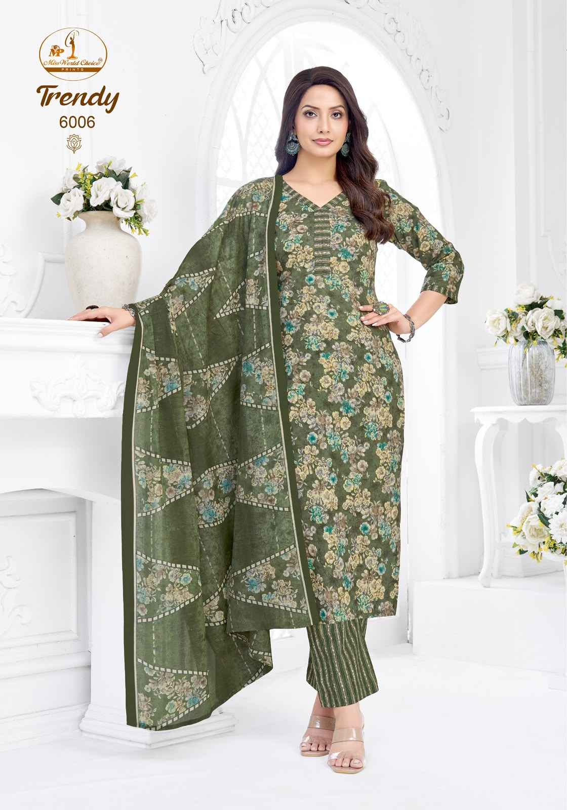 Miss World Choice Trendy Vol 6 Readymade Cotton Dress 10 pcs Catalogue