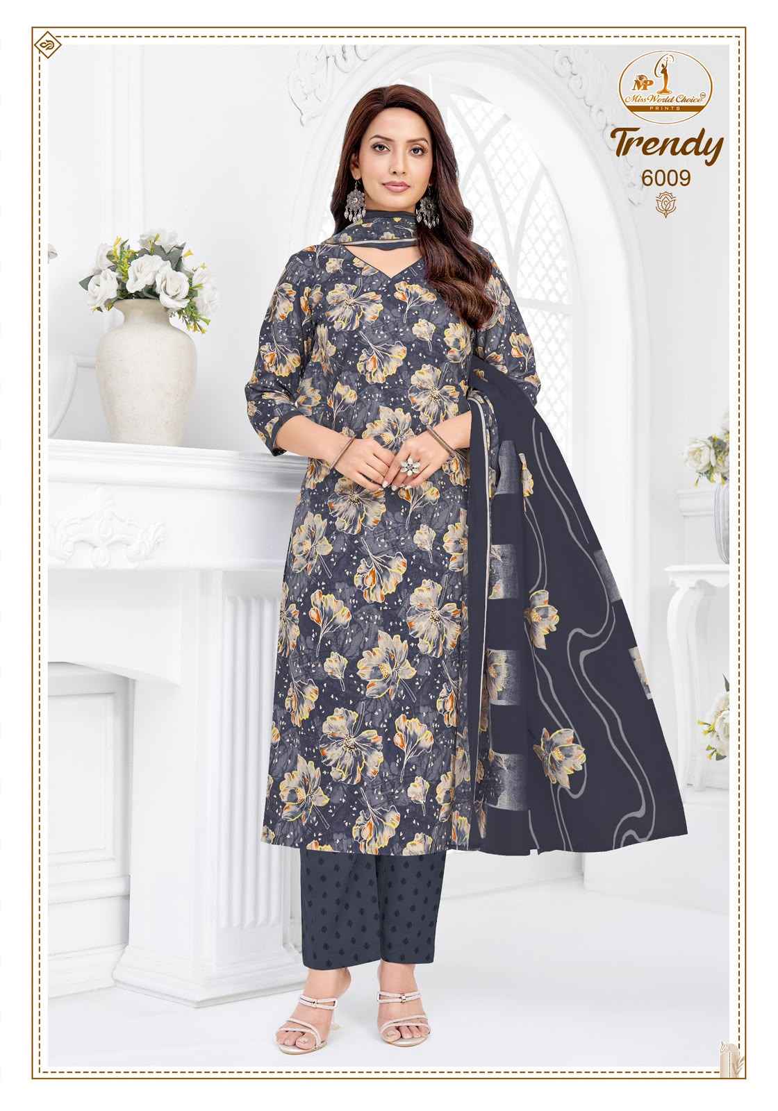 Miss World Choice Trendy Vol 6 Readymade Cotton Dress 10 pcs Catalogue