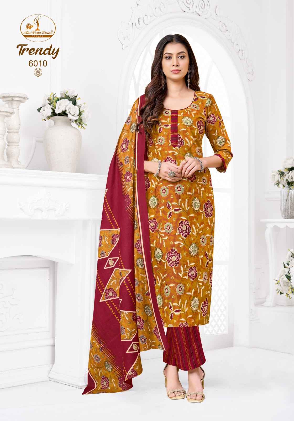 Miss World Choice Trendy Vol 6 Readymade Cotton Dress 10 pcs Catalogue