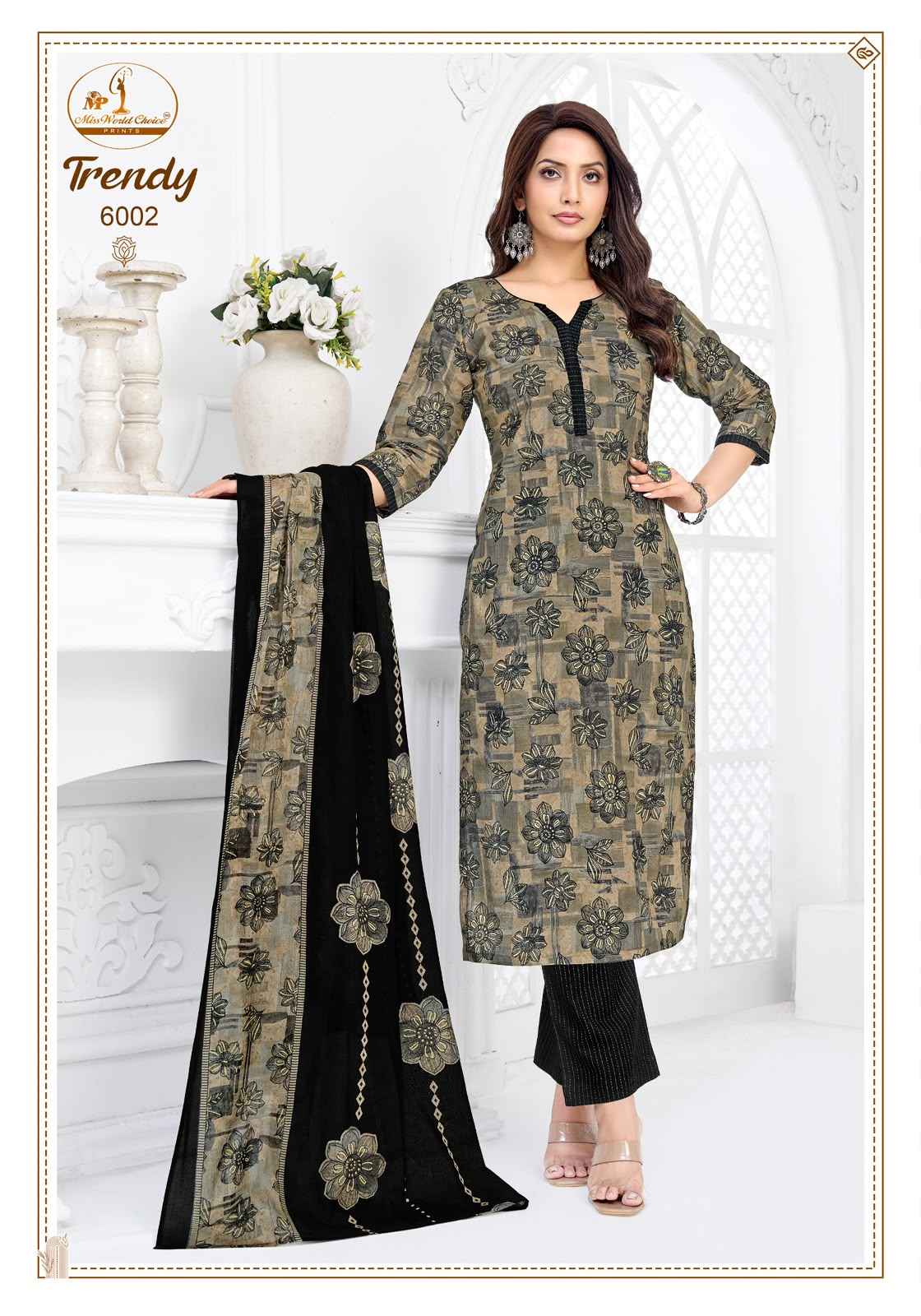 Miss World Choice Trendy Vol 6 Readymade Cotton Dress 10 pcs Catalogue