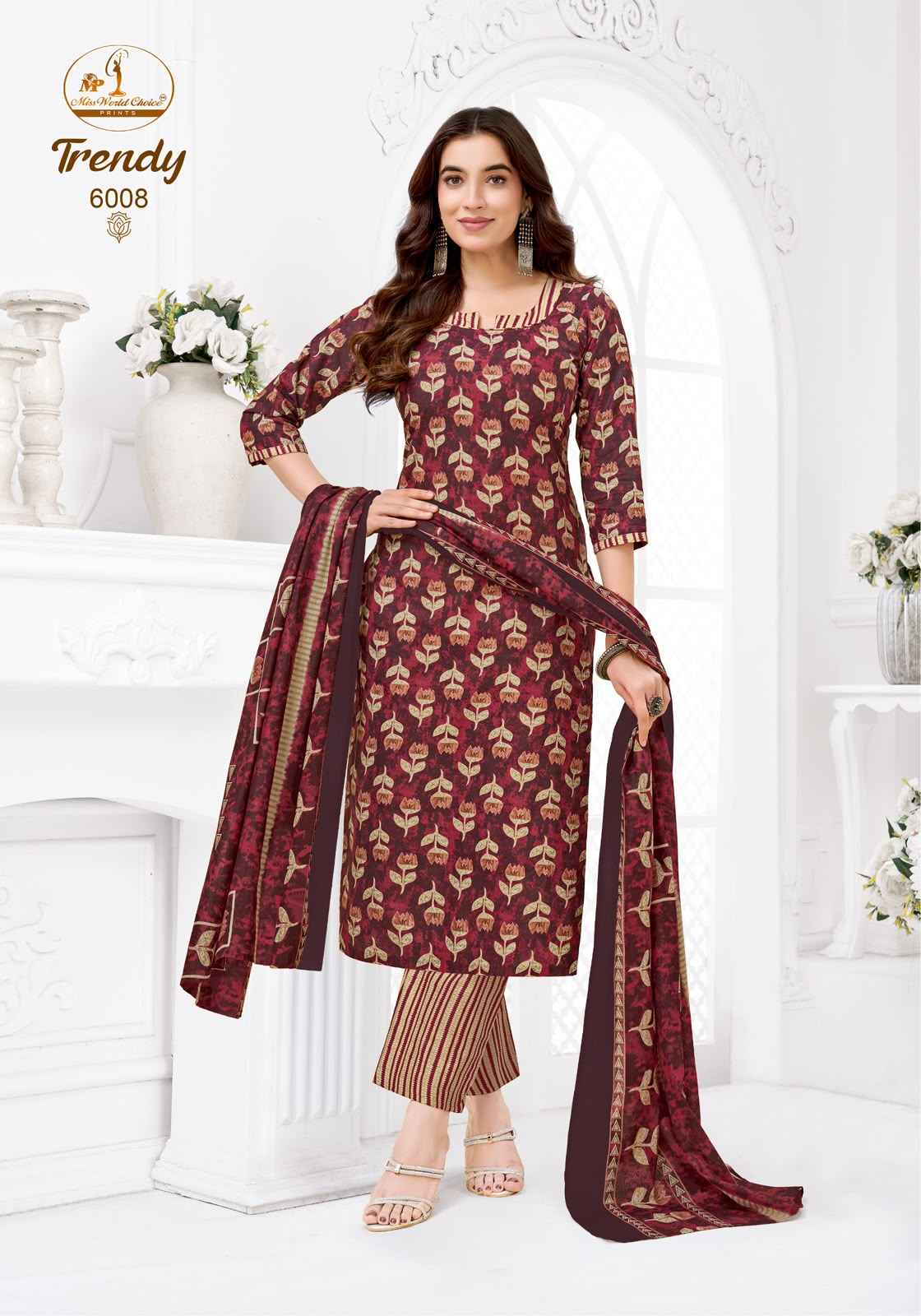 Miss World Choice Trendy Vol 6 Readymade Cotton Dress 10 pcs Catalogue