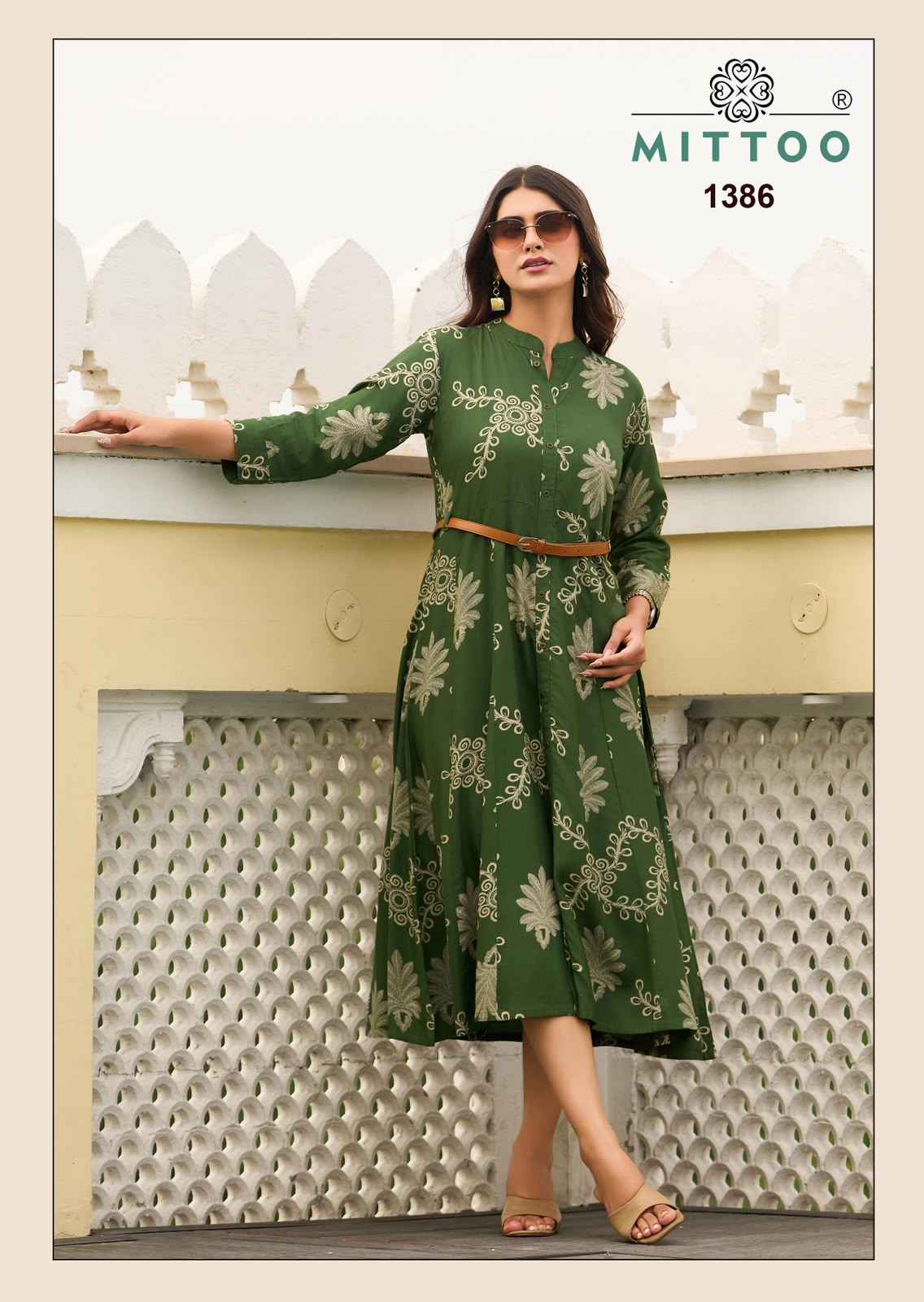 Mittoo Belt Vol 28 Rayon Kurti 6 pcs Catalogue