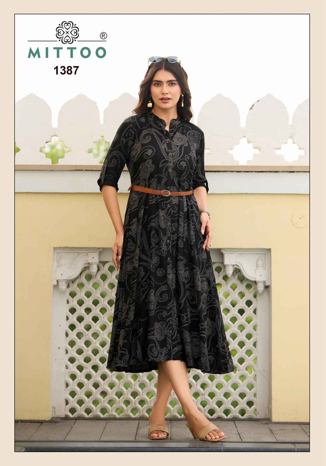 Mittoo Belt Vol 28 Rayon Kurti 6 pcs Catalogue