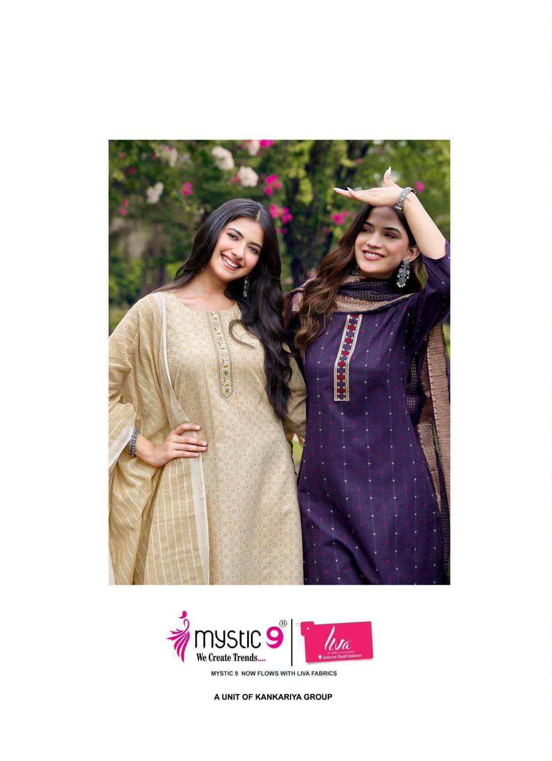 Mystic 9 Liza Vol 6 Cotton Kurti Combo 8 pcs Catalogue