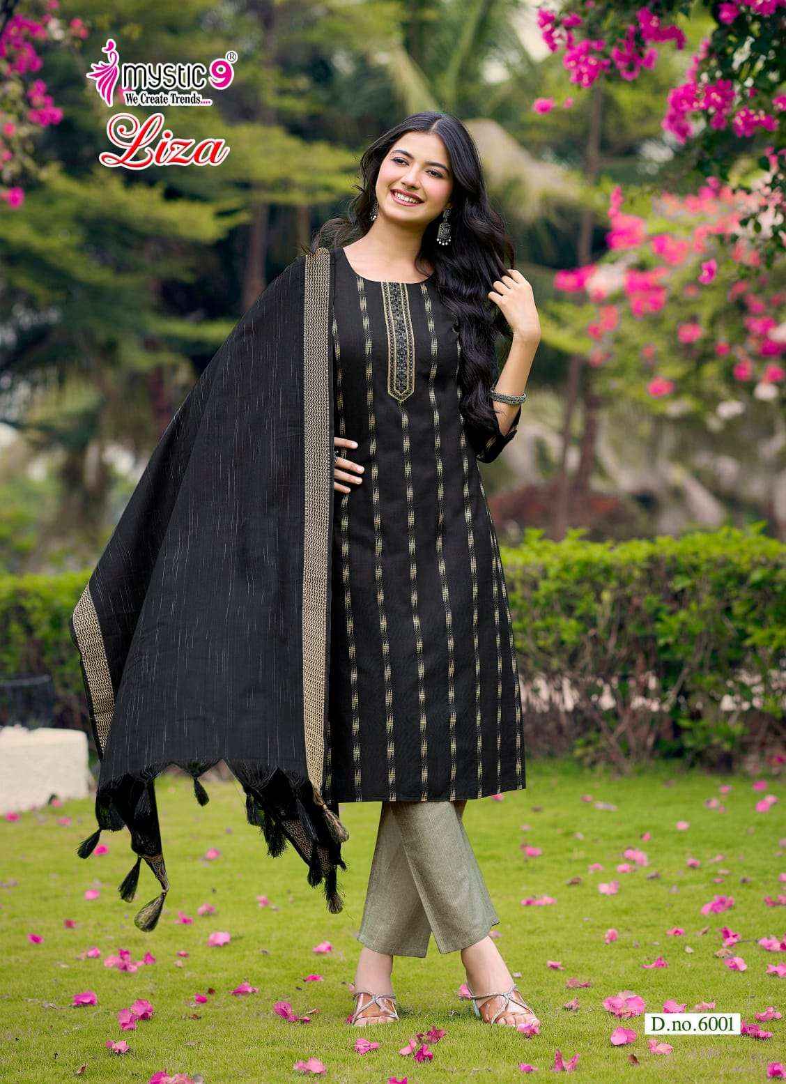 Mystic 9 Liza Vol 6 Cotton Kurti Combo 8 pcs Catalogue