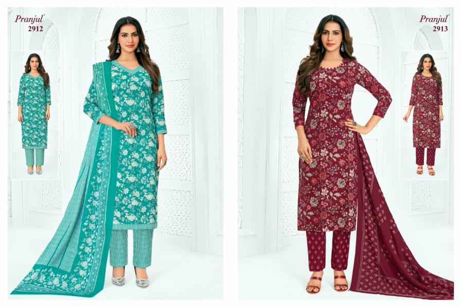 Pranjul Priyanka Vol 29 Cotton Dress Material 36 pcs Catalogue