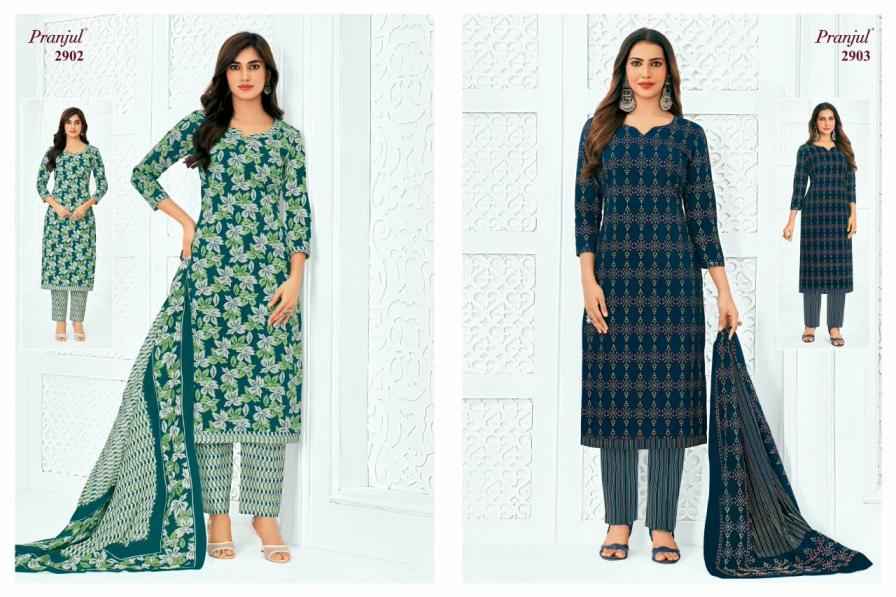 Pranjul Priyanka Vol 29 Cotton Dress Material 36 pcs Catalogue