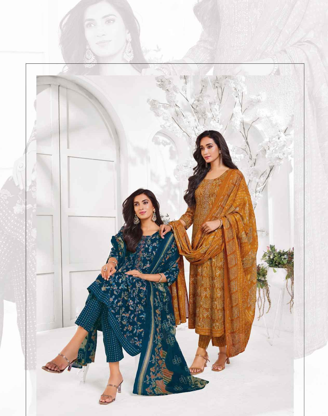 Radhika Lifestyle Cindrella Vol 4 Cotton Kurti Combo 8 pcs Catalogue