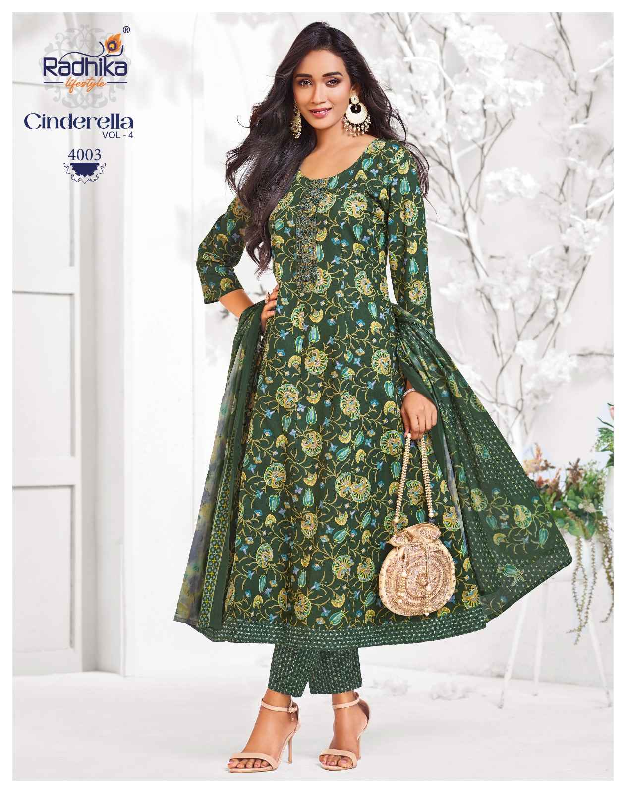 Radhika Lifestyle Cindrella Vol 4 Cotton Kurti Combo 8 pcs Catalogue
