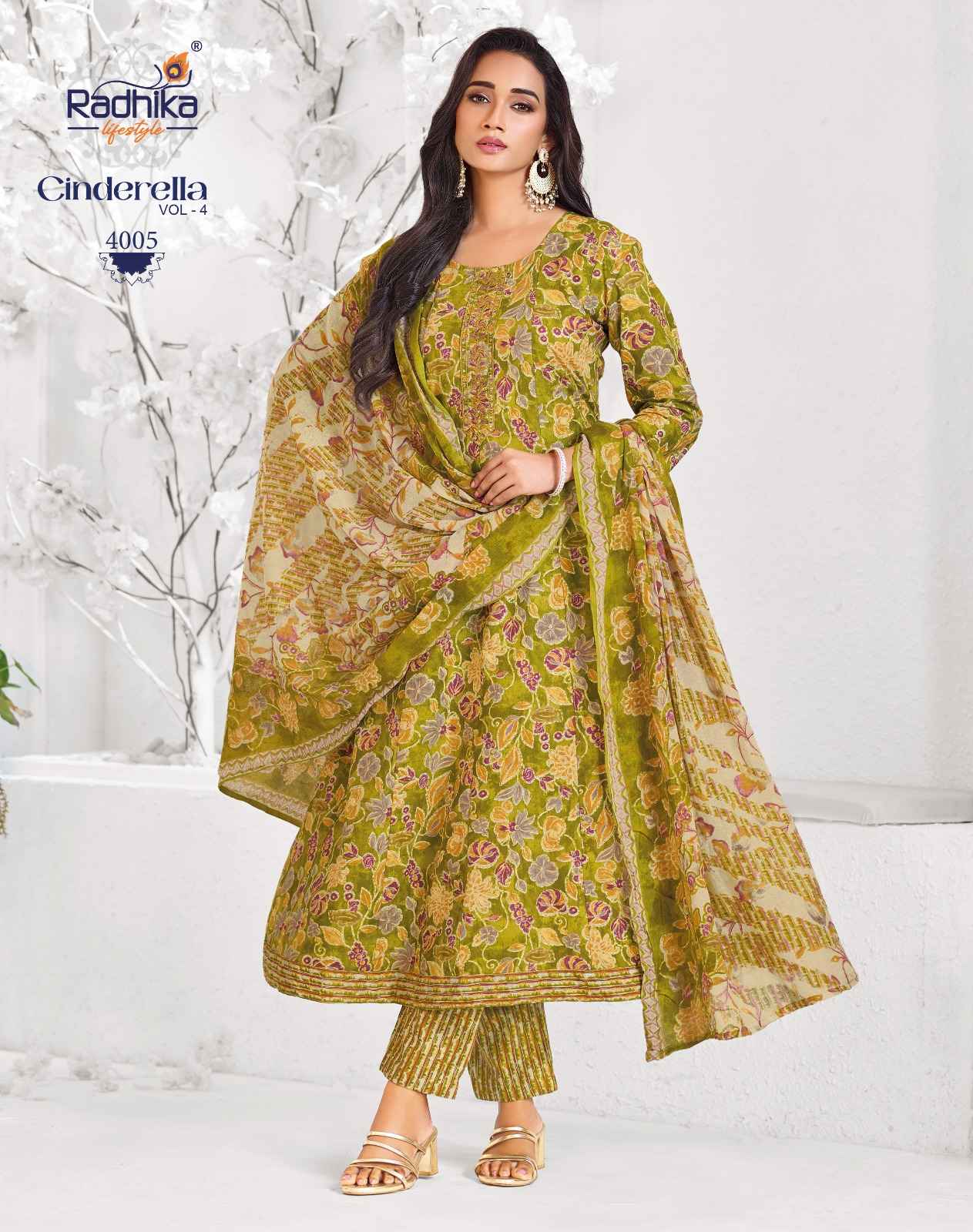 Radhika Lifestyle Cindrella Vol 4 Cotton Kurti Combo 8 pcs Catalogue