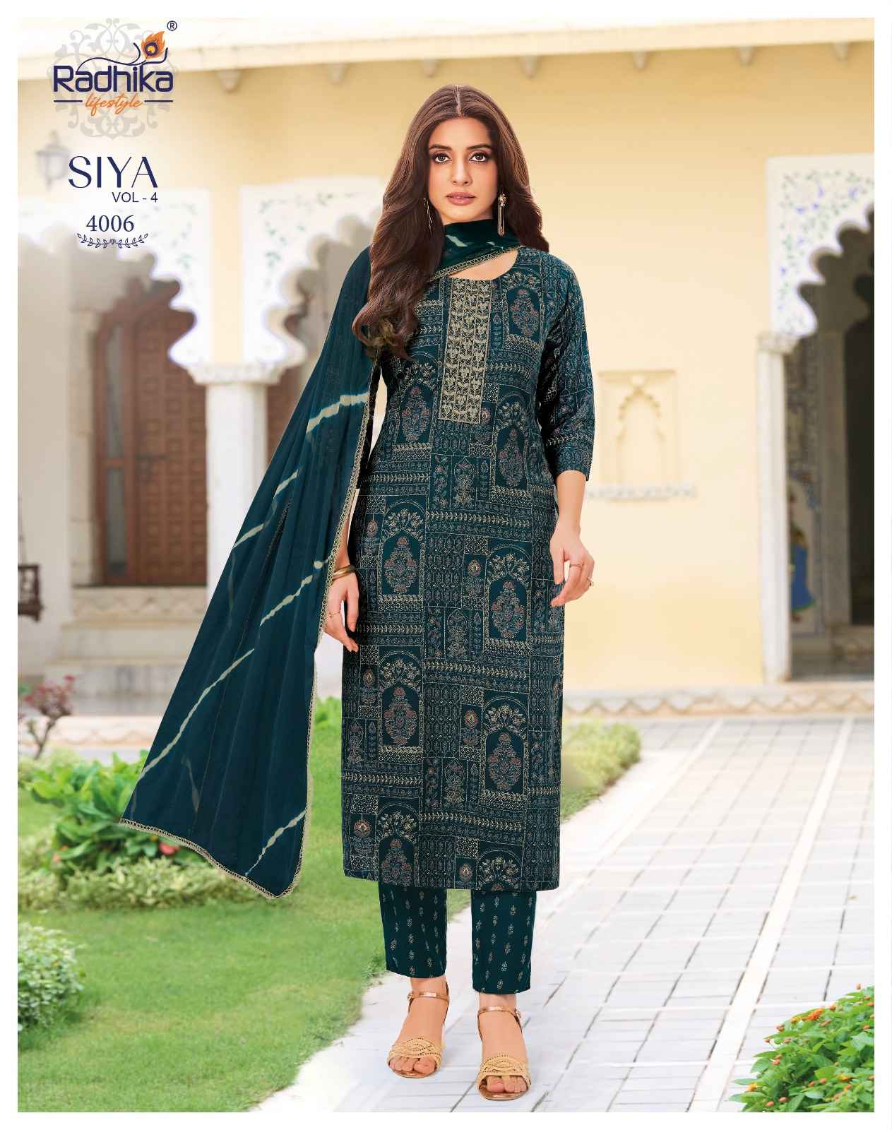 Radhika Lifestyle Siya Vol 4 Reyon Kurti Combo 8 pcs Catalogue