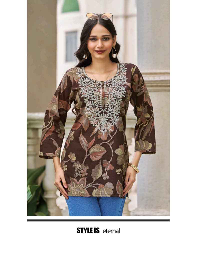 Radhika Lifestyle Summer Shine Vol 3 Cotton Kurti 8 pcs Catalogue
