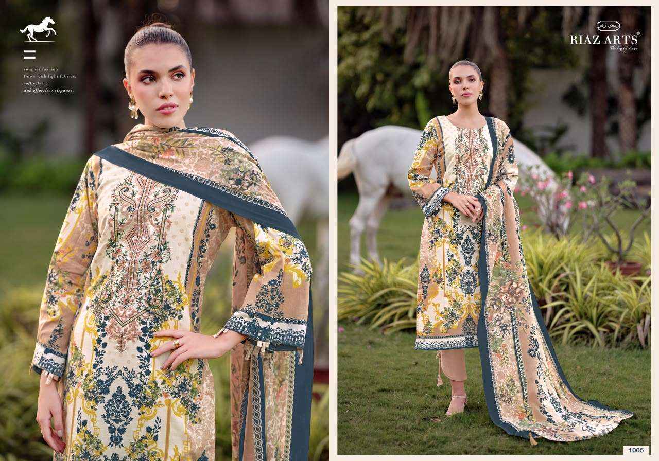 Riaz Arts Nayra Vol 41 Cotton Dress Material 8 pcs Catalogue