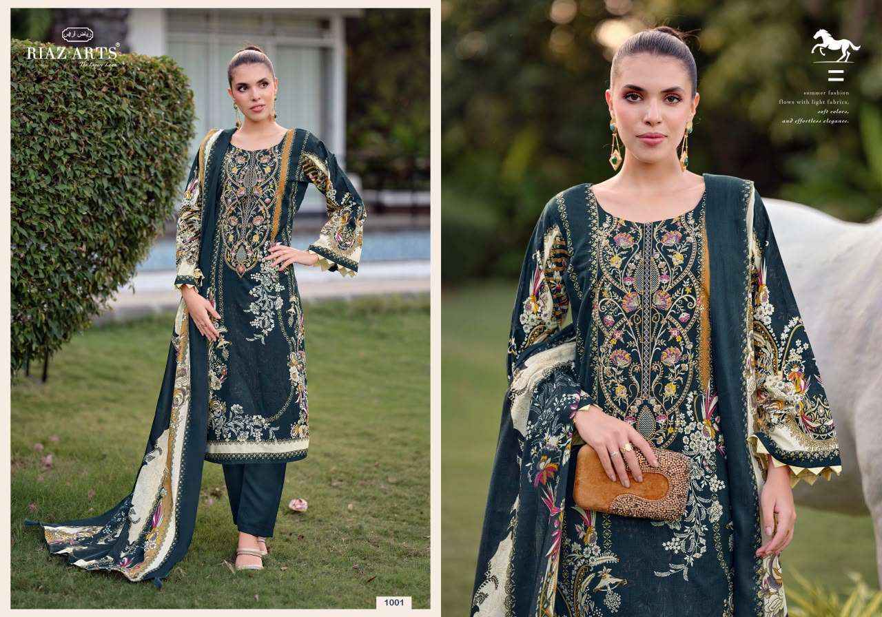 Riaz Arts Nayra Vol 41 Cotton Dress Material 8 pcs Catalogue