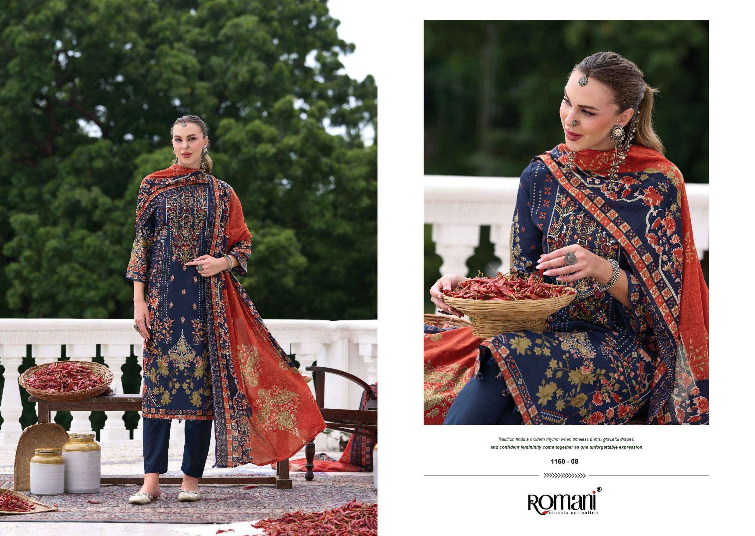 Romani Aarzu Vol 36 Cotton Dress Material 8 pcs Catalogue