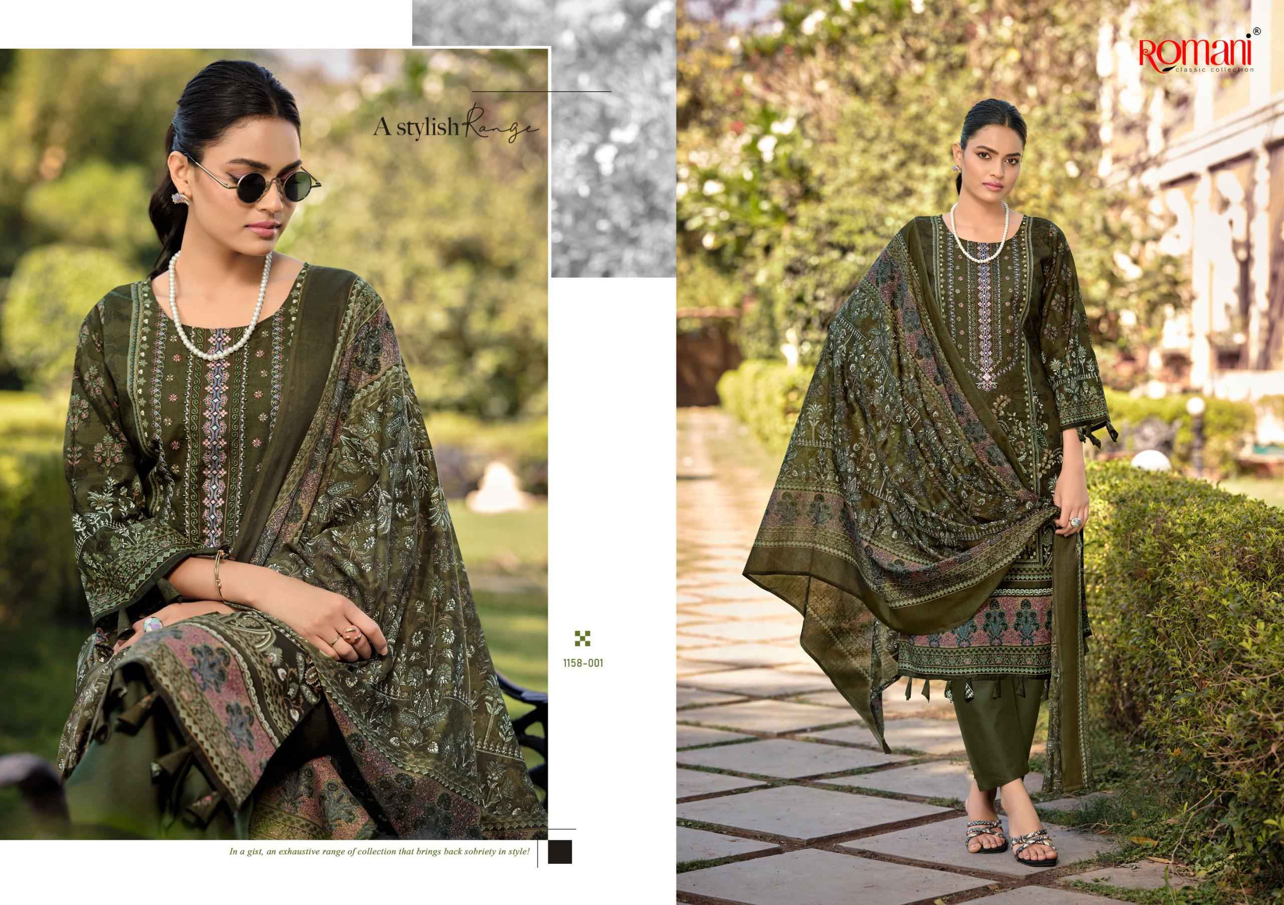Romani Bin Kareem Vol 6 Cotton Dress Material 8 pcs Catalogue