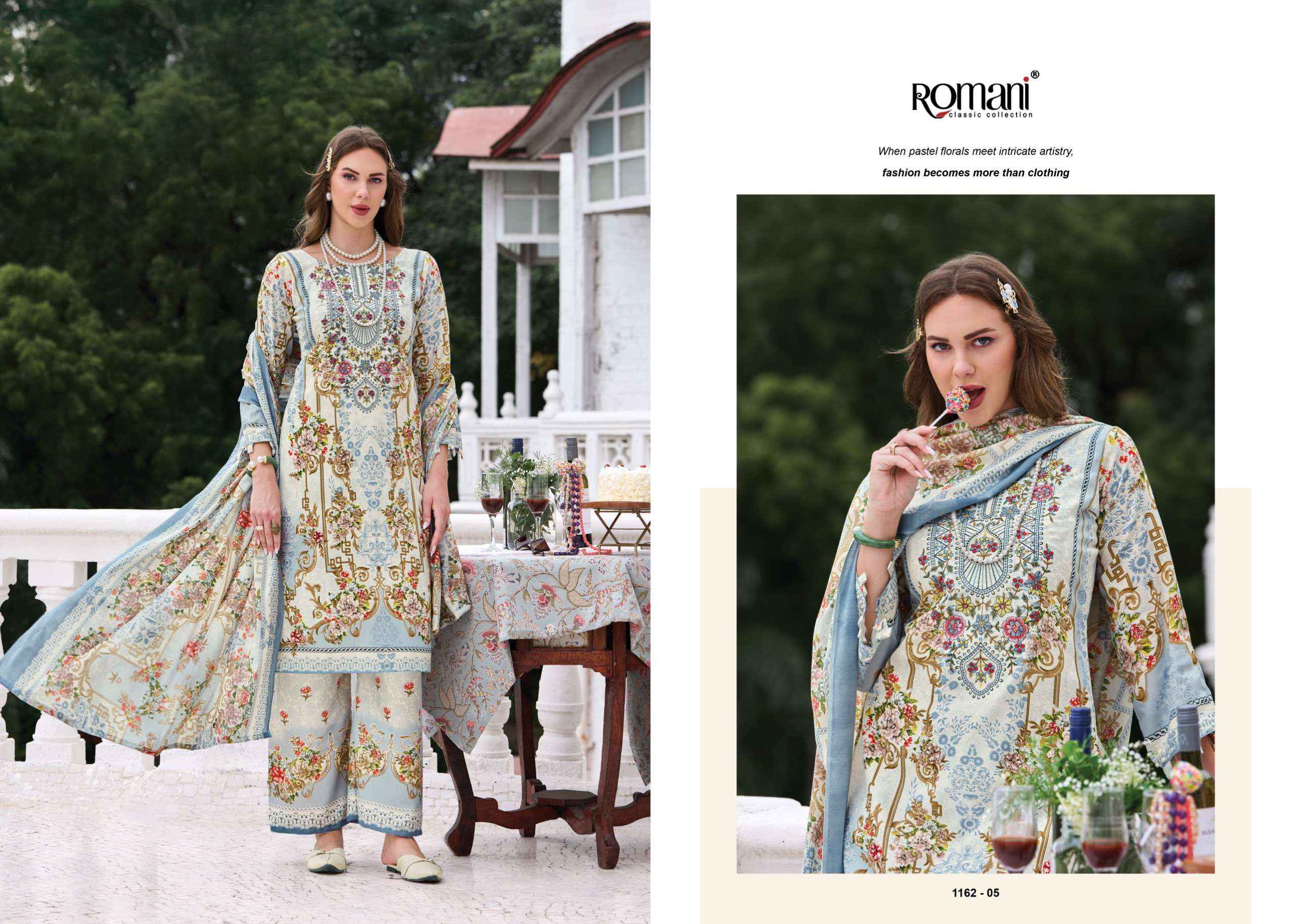 Romani Mahira Vol 11 Cotton Dress Material 8 pcs Catalogue