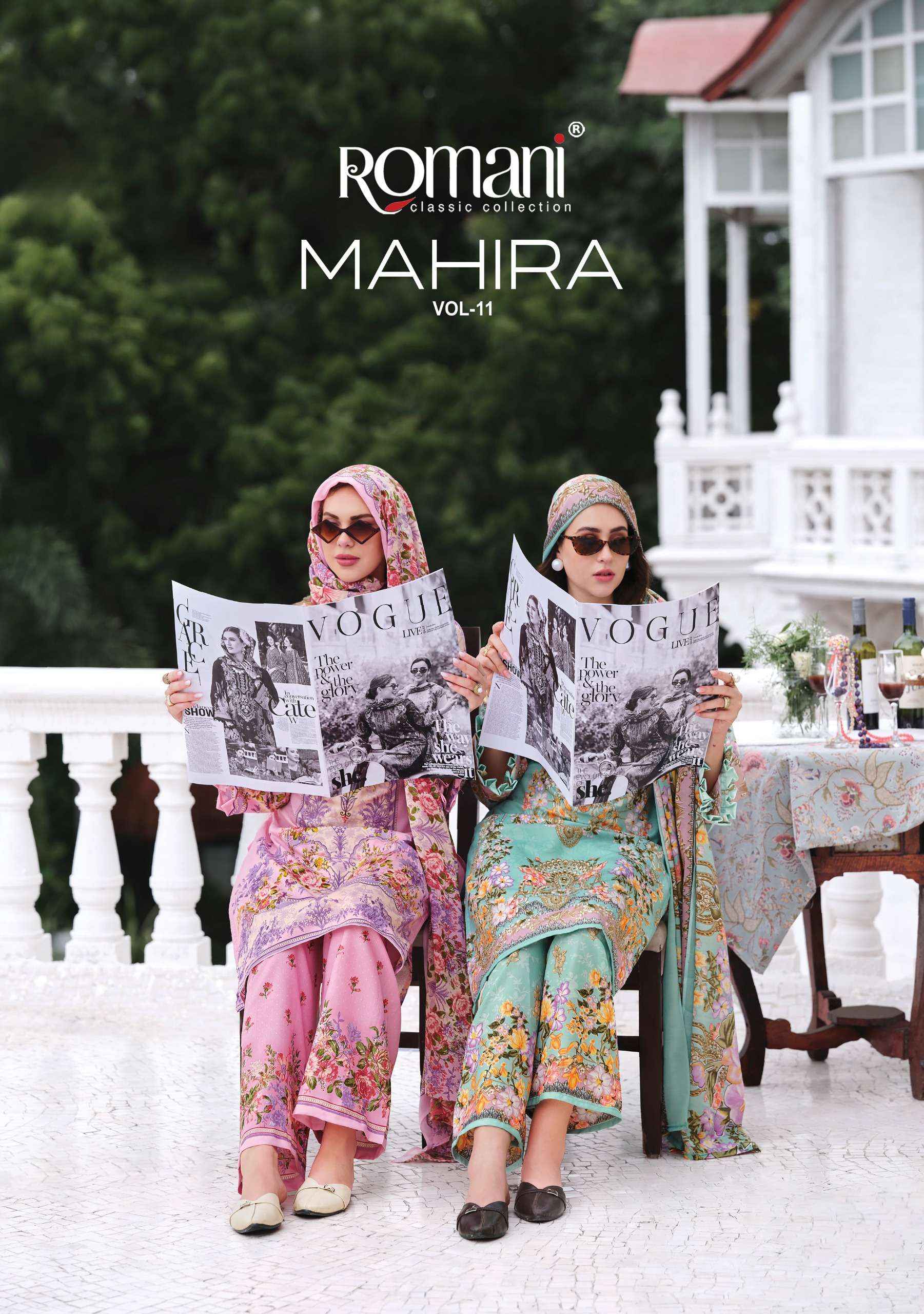 Romani Mahira Vol 11 Cotton Dress Material 8 pcs Catalogue