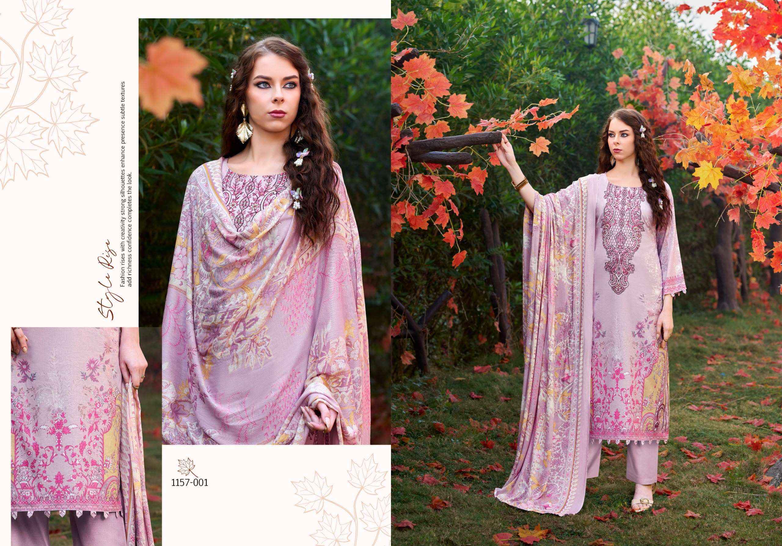 Romani Needle Wonder Vol 15 Readymade Cotton Dress 8 pcs Catalogue