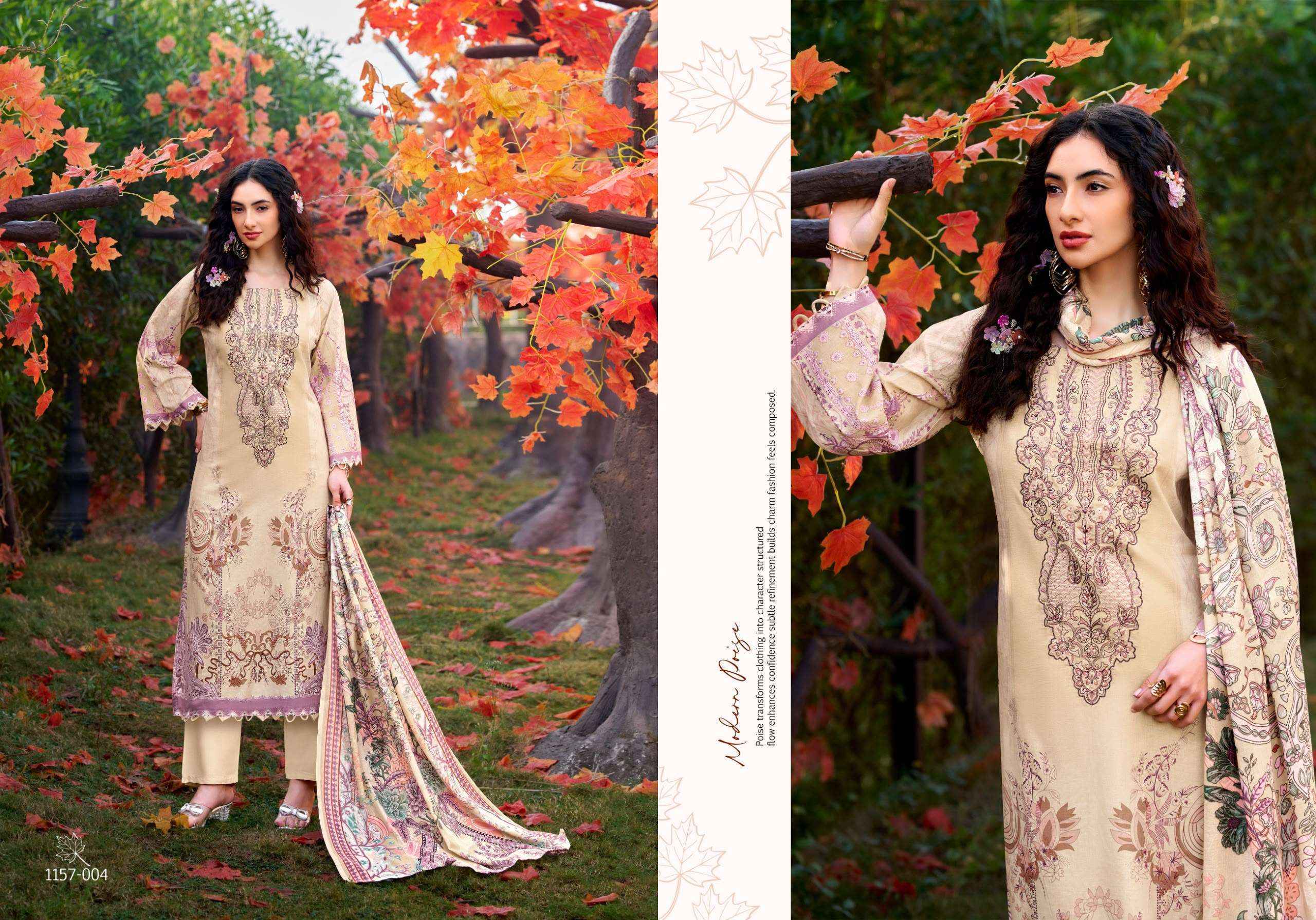 Romani Needle Wonder Vol 15 Readymade Cotton Dress 8 pcs Catalogue