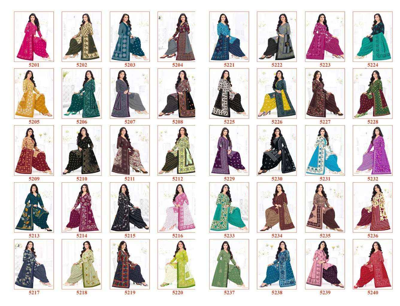 Shree Ganesh Hansika Vol 32 Patiyala Special Cotton Dress Material 36 pcs Catalogue