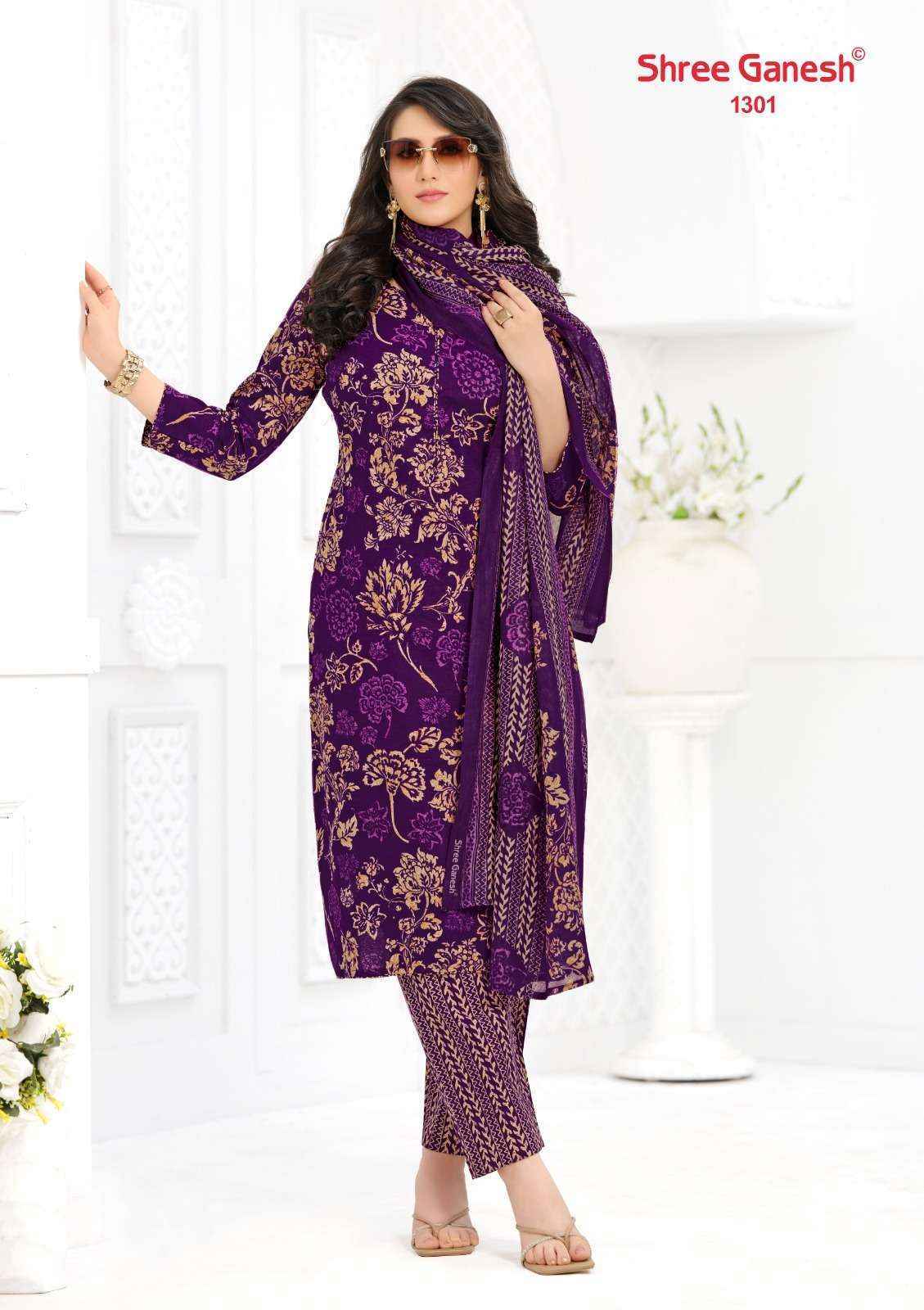 Shree Ganesh Samaiyra Ajrak Vol 3 Cotton Dress Material 12 pcs catalog