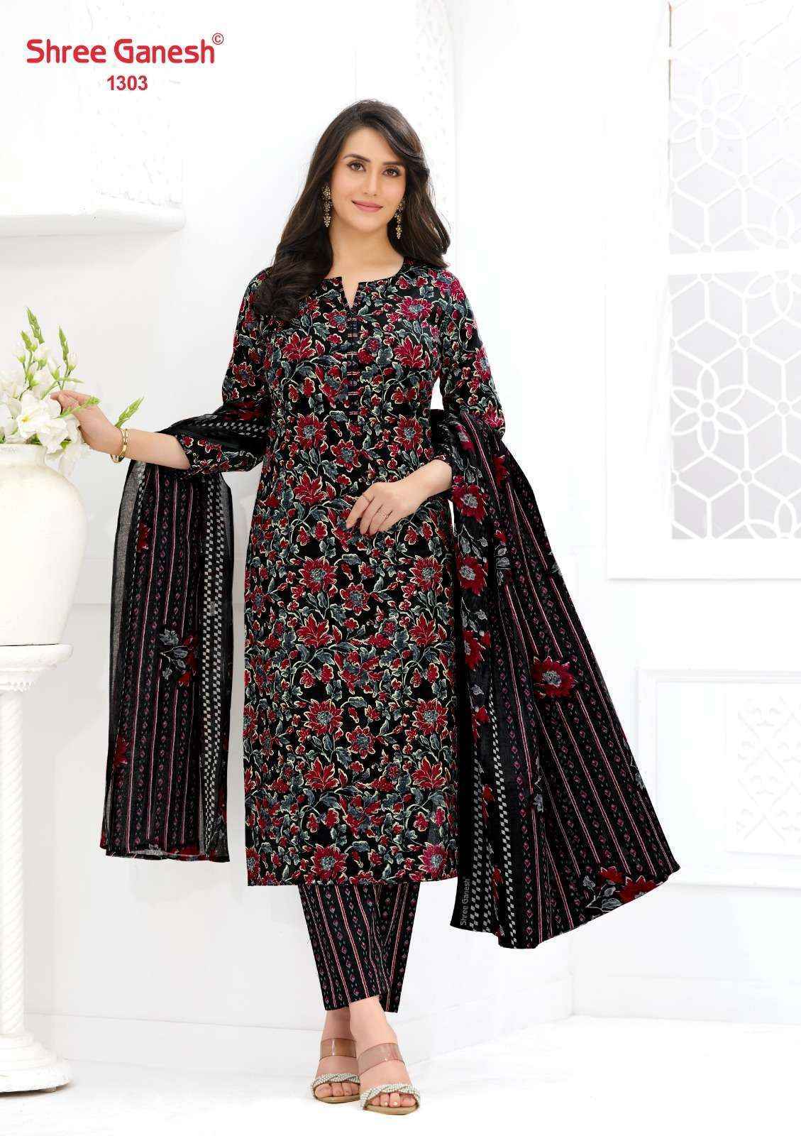 Shree Ganesh Samaiyra Ajrak Vol 3 Cotton Dress Material 12 pcs catalog