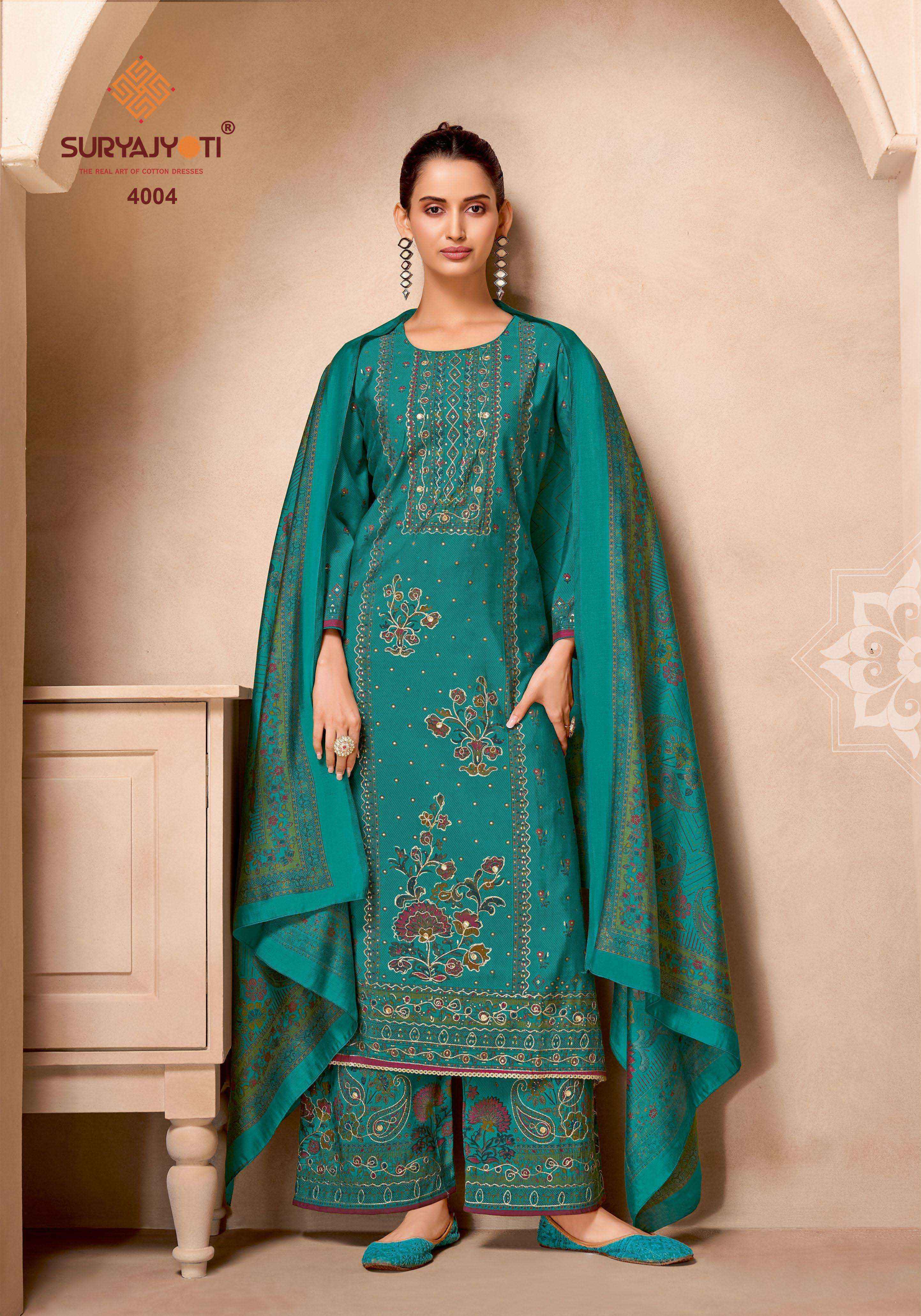 Suryajyoti Komal Vol 5 Modal Silk Dress Material 6 pcs Catalogue