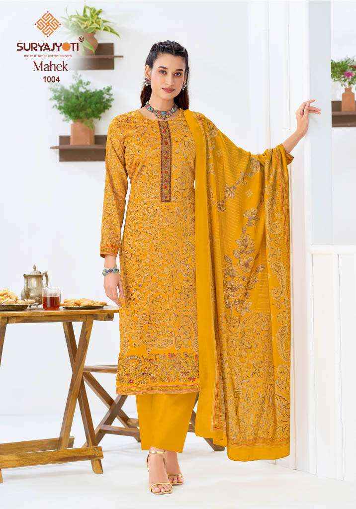 Suryajyoti Mahek Vol 1 Jam Satin Dress Material 6 pcs Catalogue