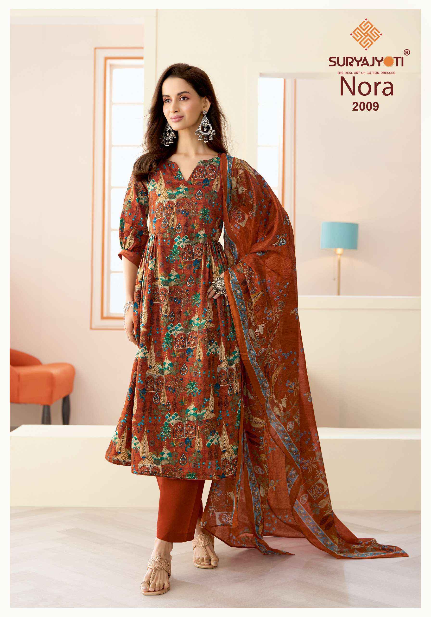 Suryajyoti Nora Vol 2 Jam Satin Dress Material 10 pcs Catalogue