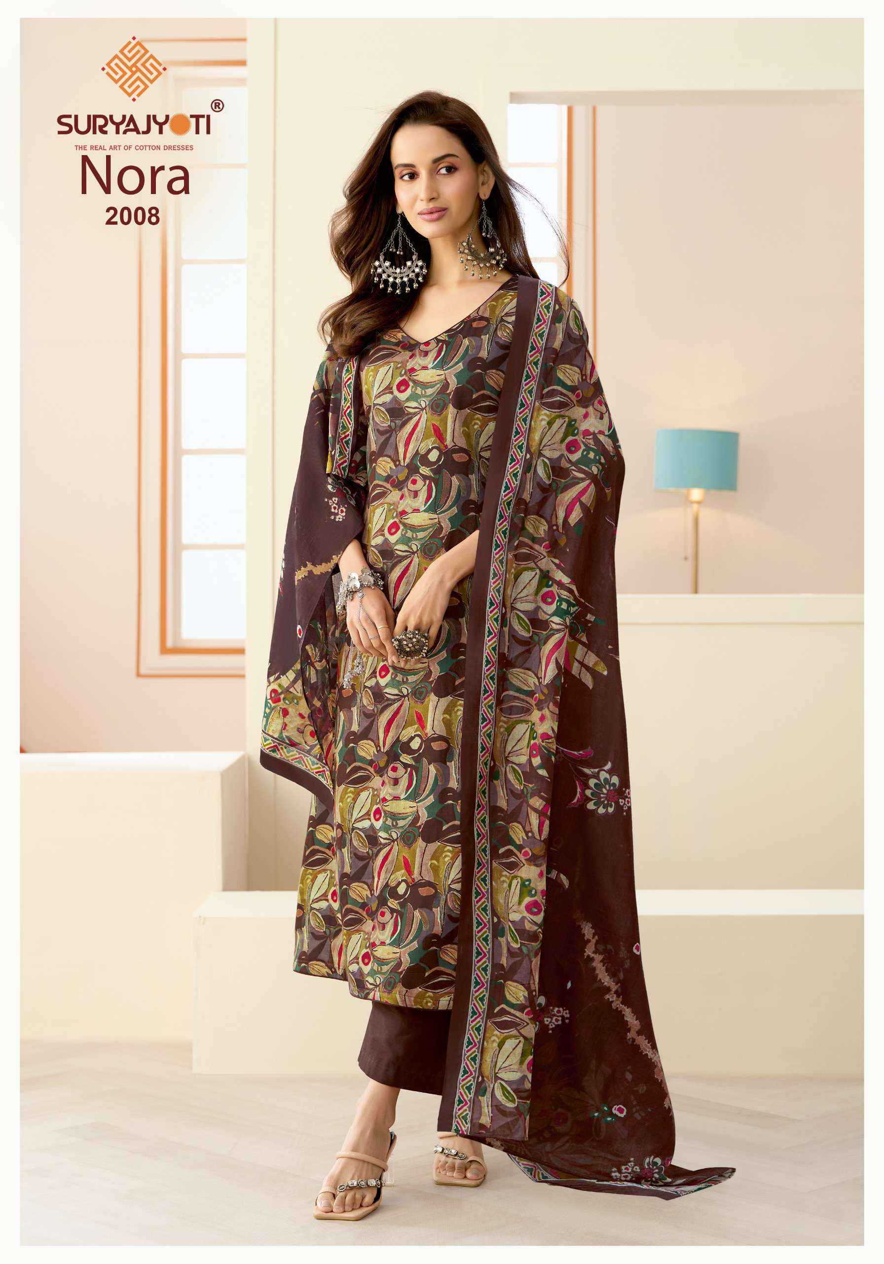 Suryajyoti Nora Vol 2 Jam Satin Dress Material 10 pcs Catalogue