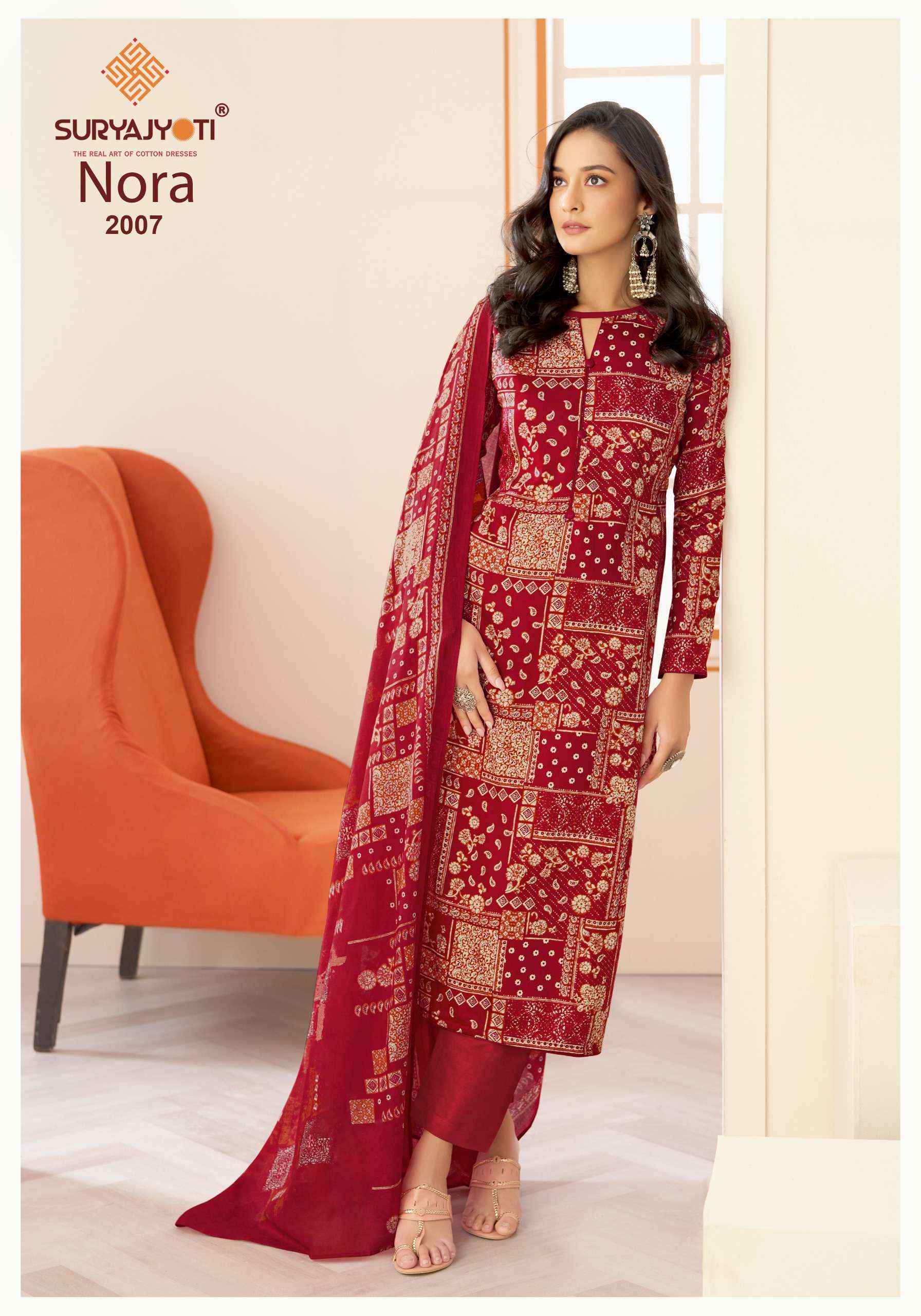 Suryajyoti Nora Vol 2 Jam Satin Dress Material 10 pcs Catalogue