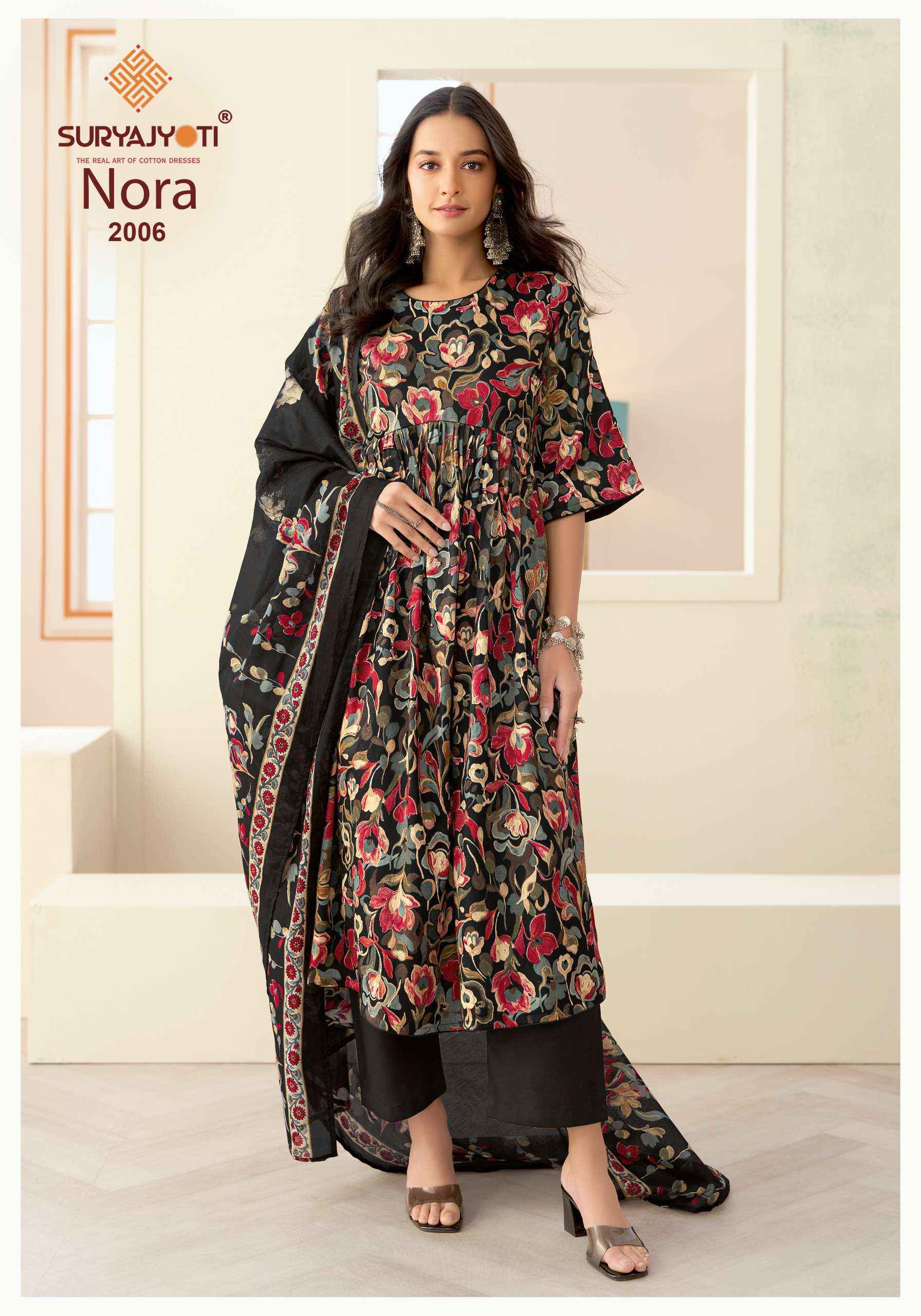 Suryajyoti Nora Vol 2 Jam Satin Dress Material 10 pcs Catalogue