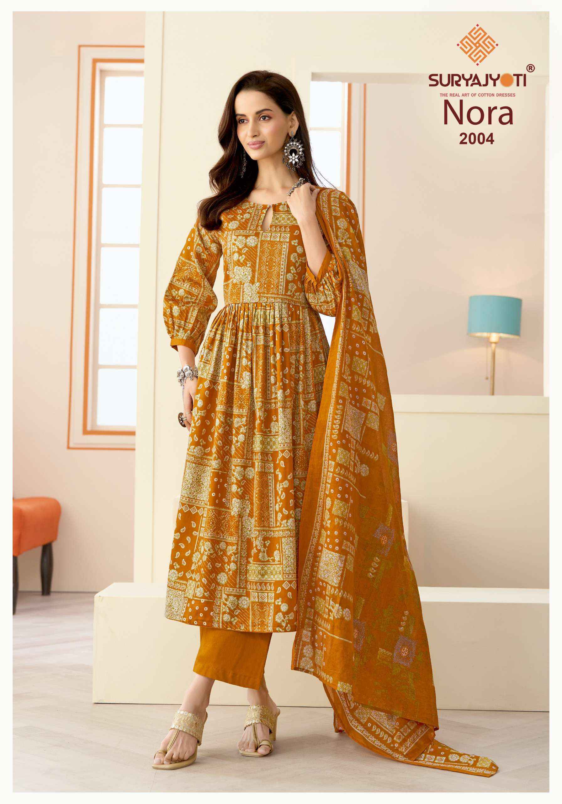 Suryajyoti Nora Vol 2 Jam Satin Dress Material 10 pcs Catalogue