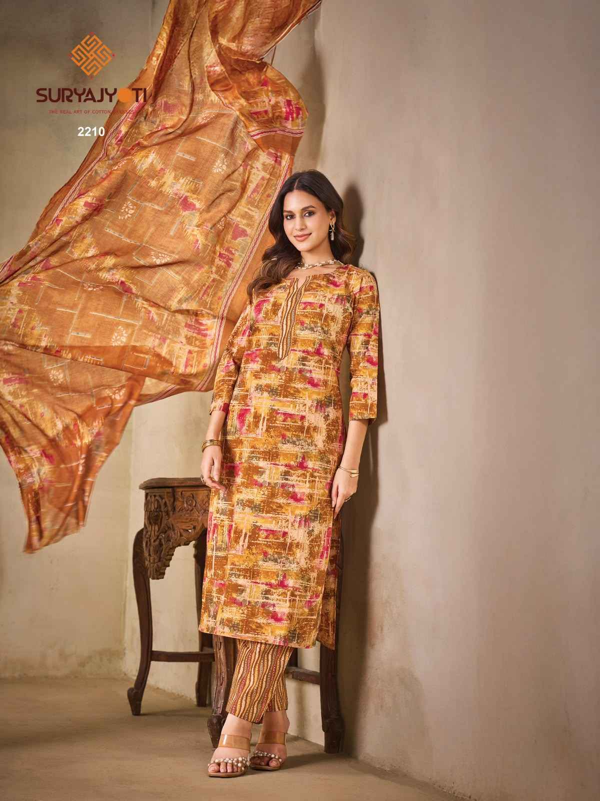 Suryajyoti Zion Cotton Vol 22 Readymade Cotton Dress 16 pcs Catalogue