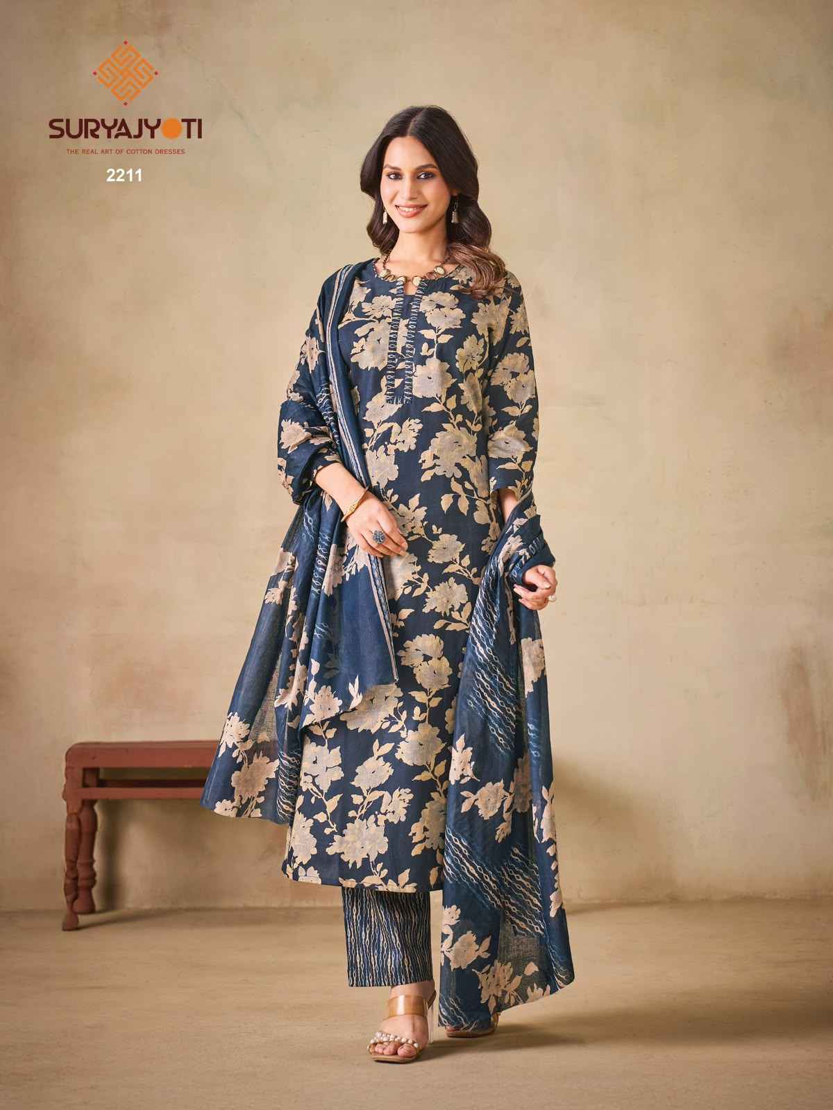 Suryajyoti Zion Cotton Vol 22 Readymade Cotton Dress 16 pcs Catalogue