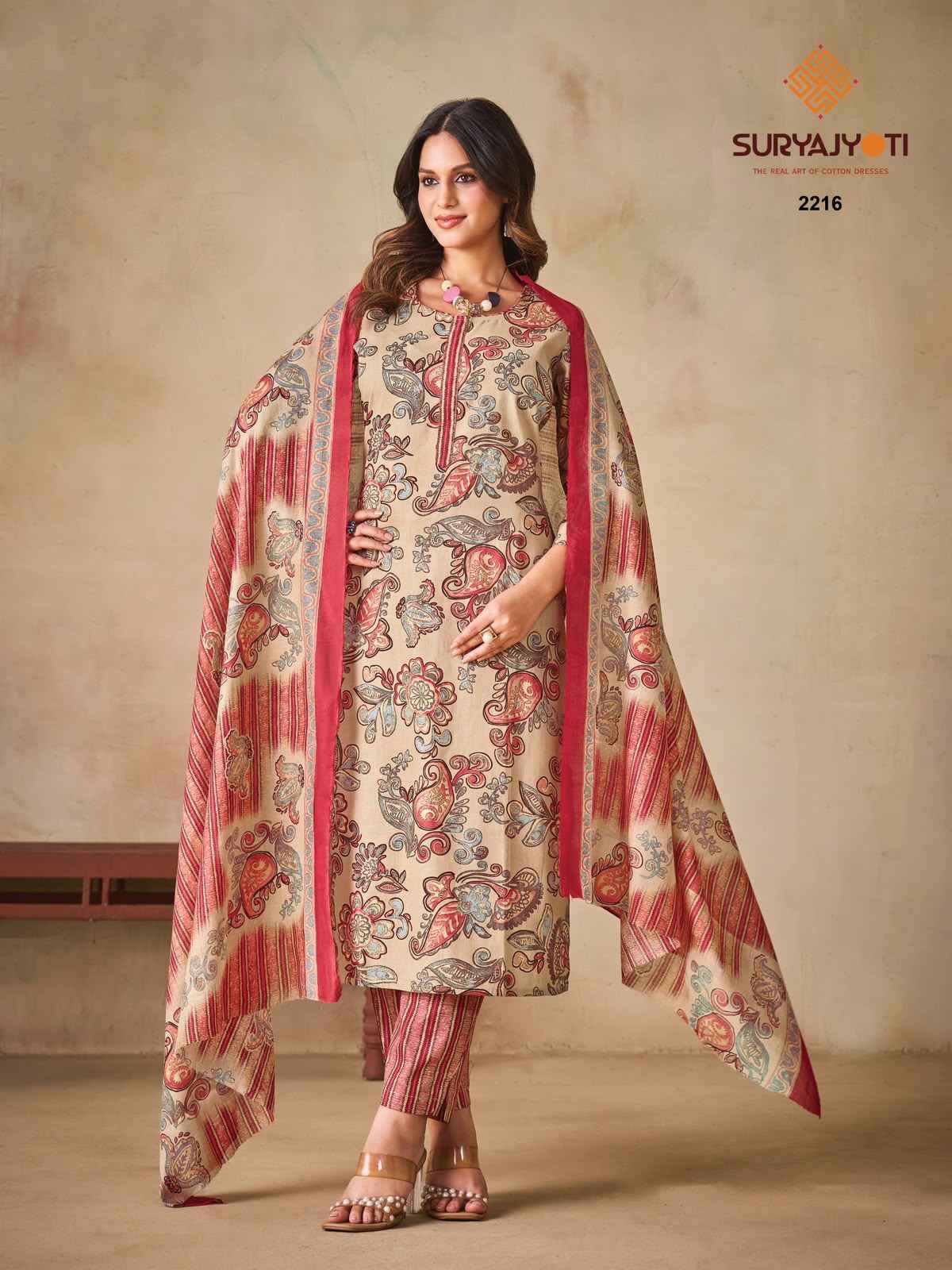Suryajyoti Zion Cotton Vol 22 Readymade Cotton Dress 16 pcs Catalogue