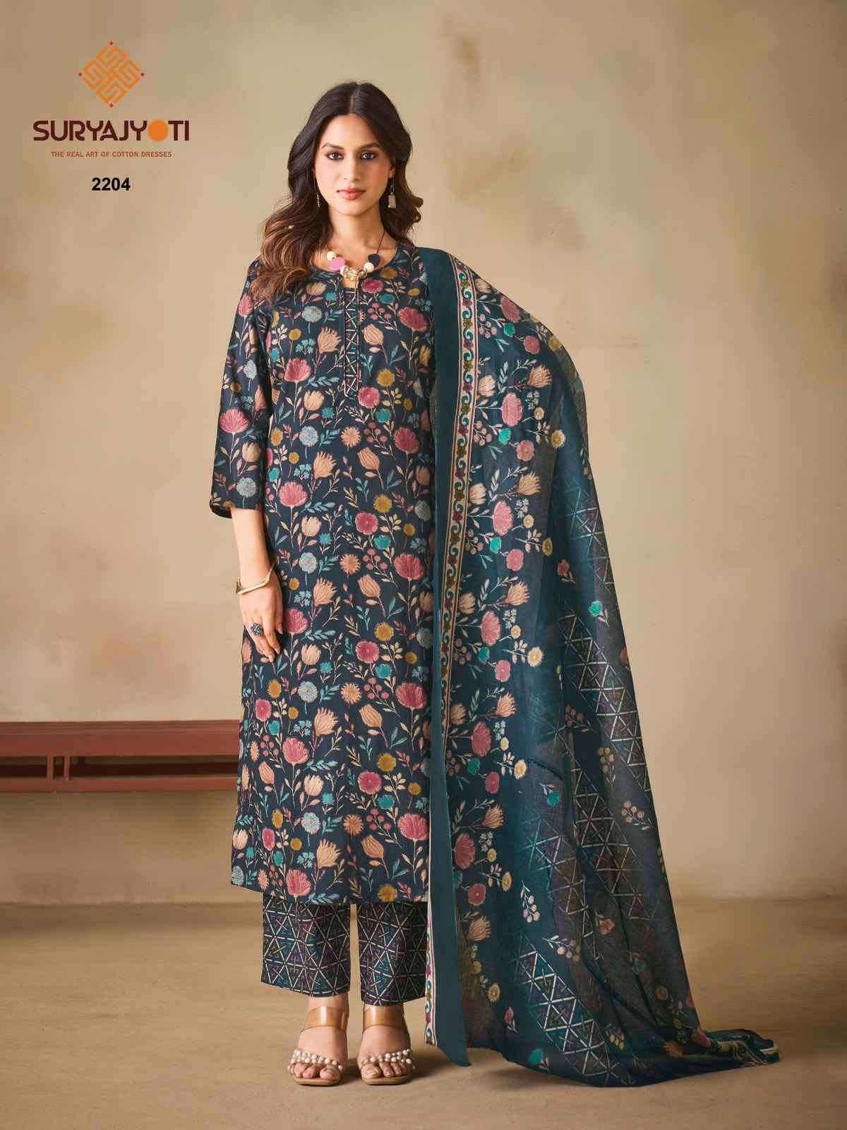 Suryajyoti Zion Cotton Vol 22 Readymade Cotton Dress 16 pcs Catalogue