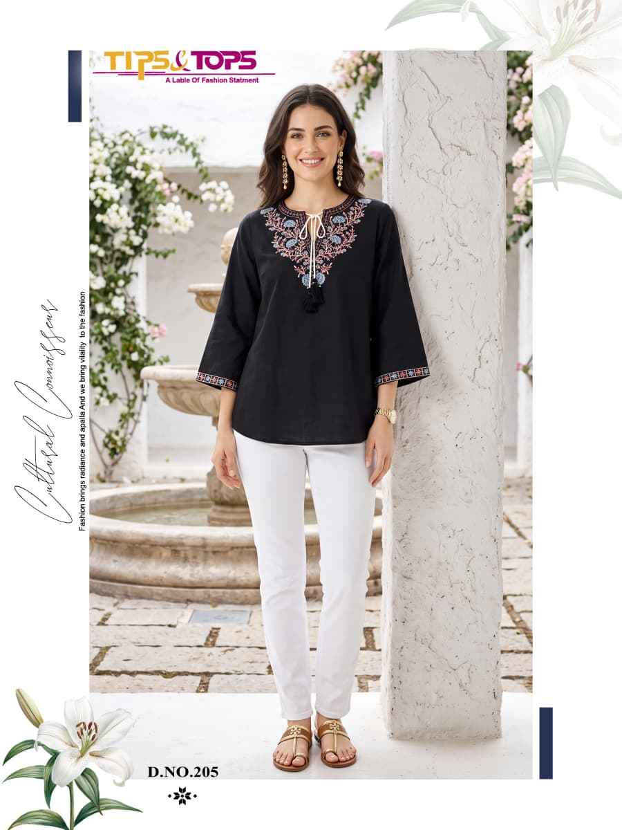 Tips & Tops Twinkle Vol 2 Rayon Top 6 Pcs Catalogue