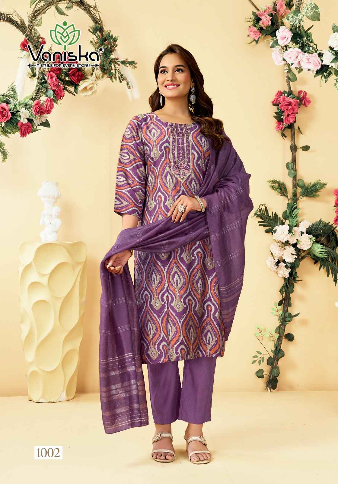 Vaniska Fashion Falak Vol 1 Barlin Kurti Combo 6 pcs Catalogue