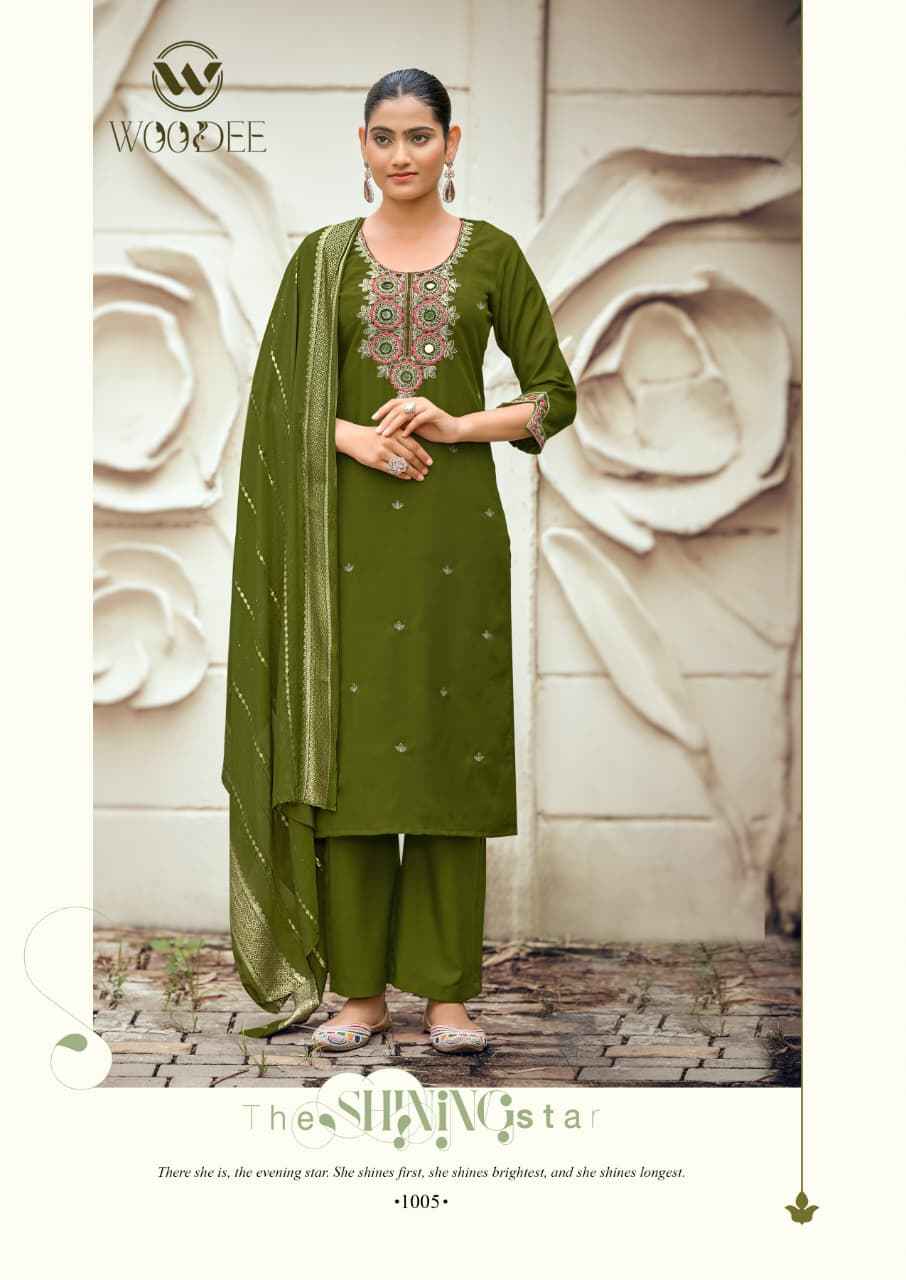Woodee Raahi Viscose Silk Kurti Combo 6 pcs Catalogue