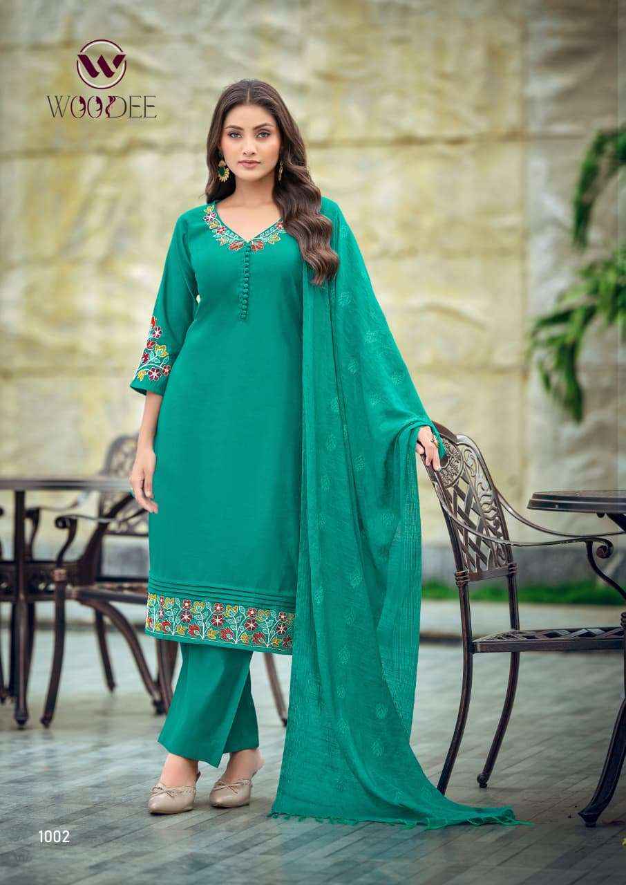 Woodee Tanisha Vol 2 Viscose Kurti Combo 6 pcs Catalogue
