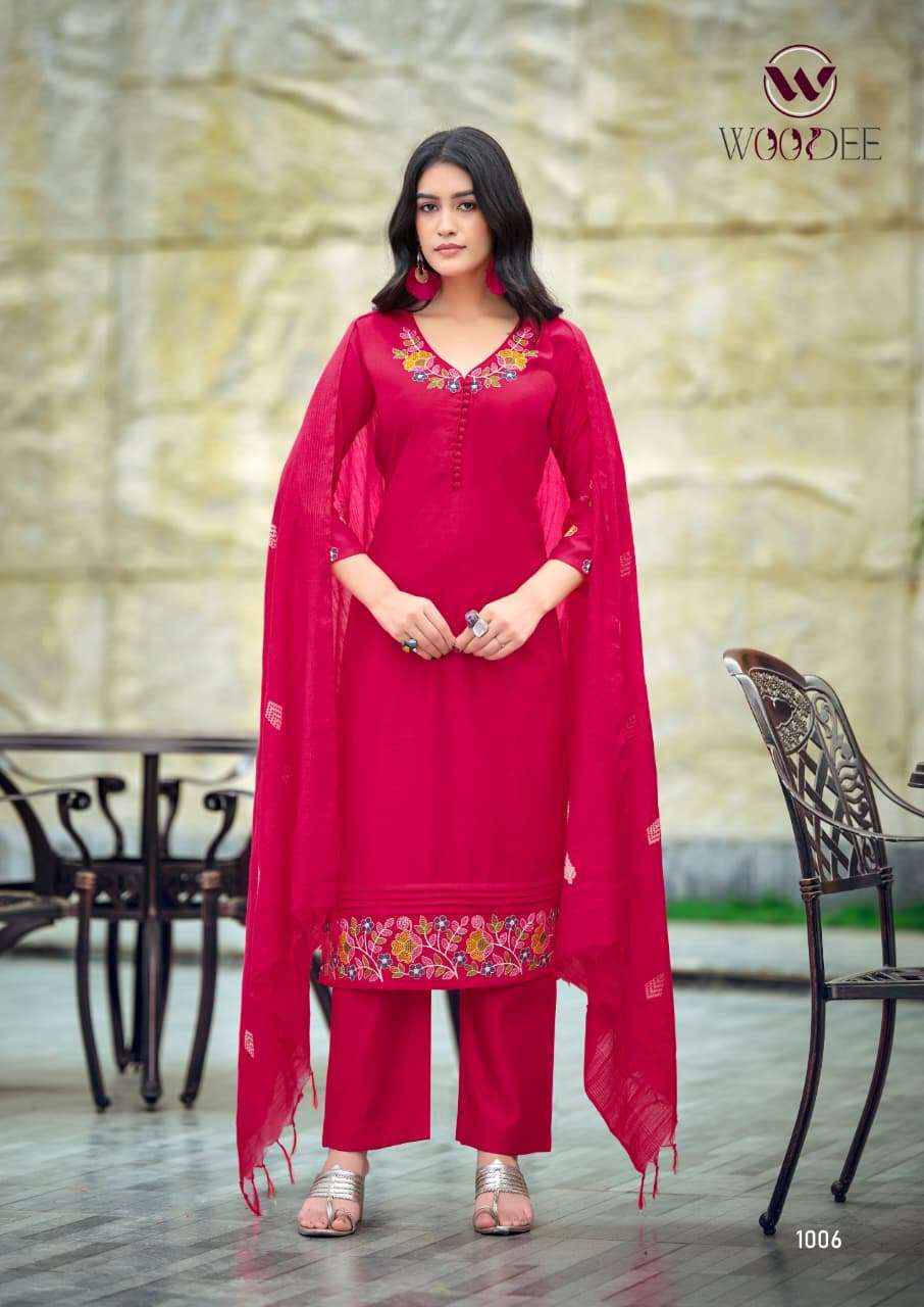Woodee Tanisha Vol 2 Viscose Kurti Combo 6 pcs Catalogue